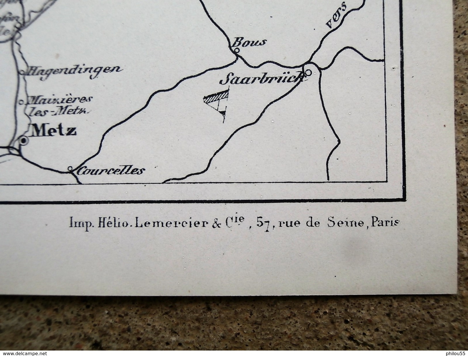 Carte Routiere BELGIQUE HOLLANDE    Guides Joanne HACHETTE 1889 - Carte Stradali