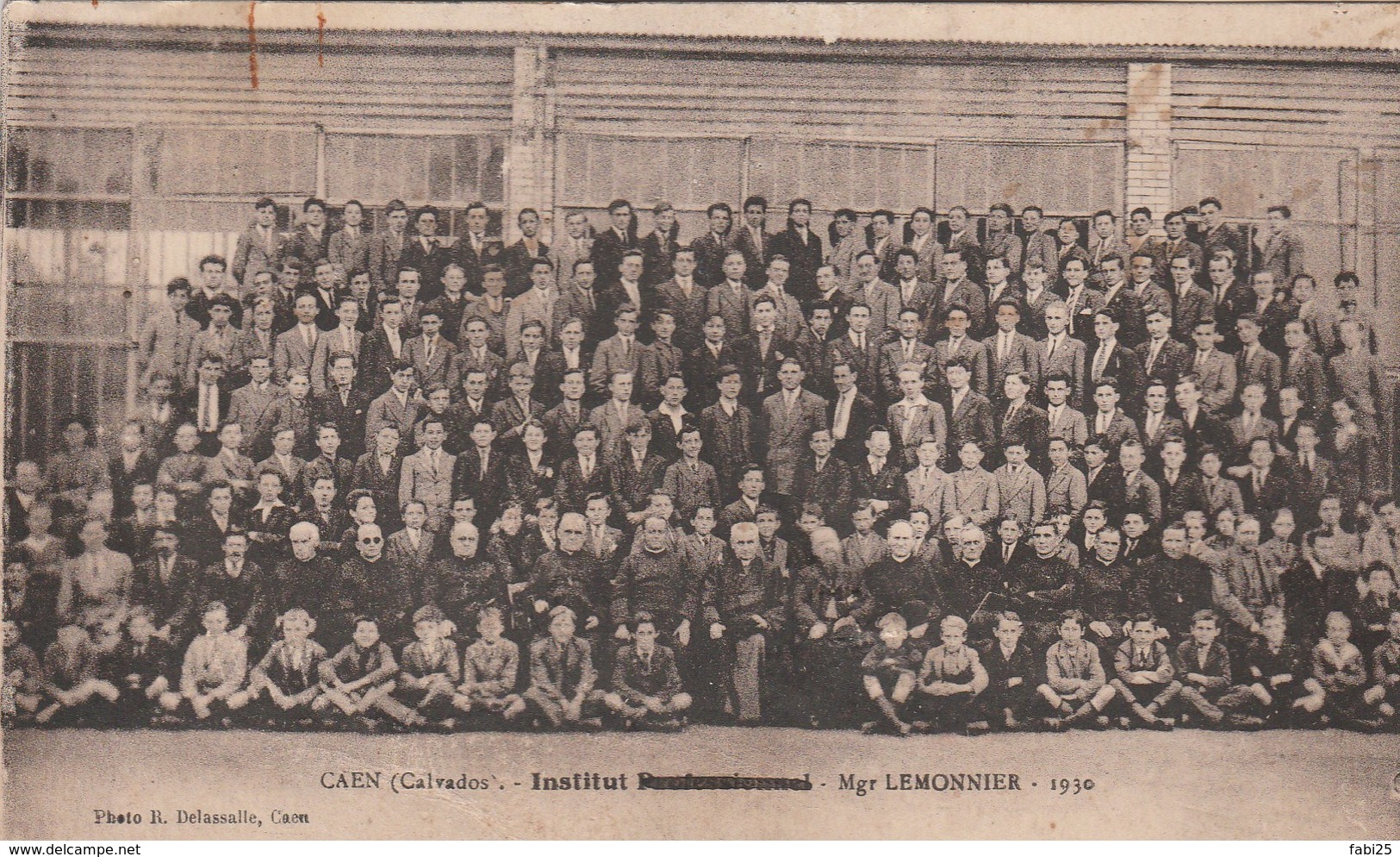 CAEN INSTITUT PROFESSIONNEL MGR LEMONNIER 1930 - Caen