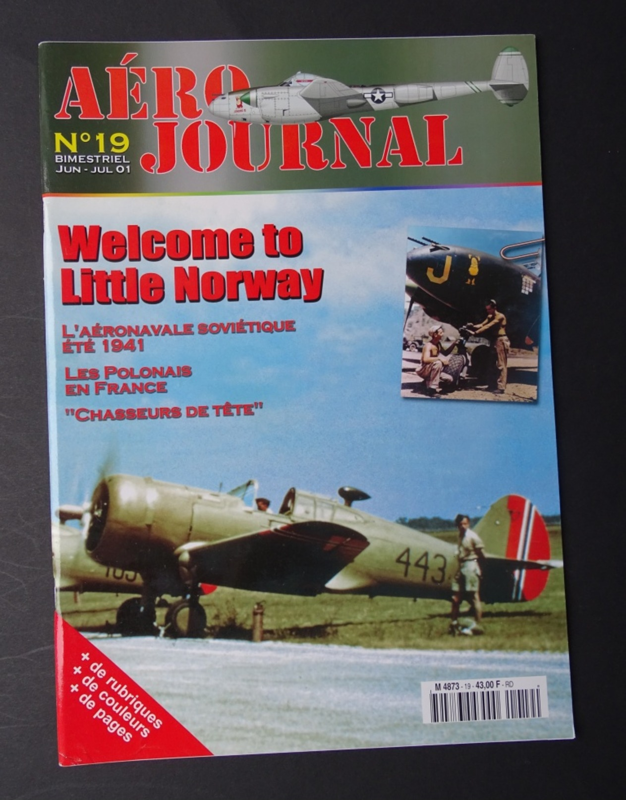 Aéro Journal, N° 19. L' Aéronavale Soviétique, Eté 1941 - Guerre 1939-45