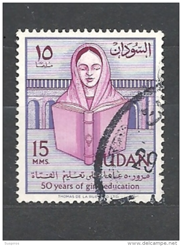 SUDAN 1961 The 50th Anniversary Of Education For Girls   USED - Sudan (1954-...)