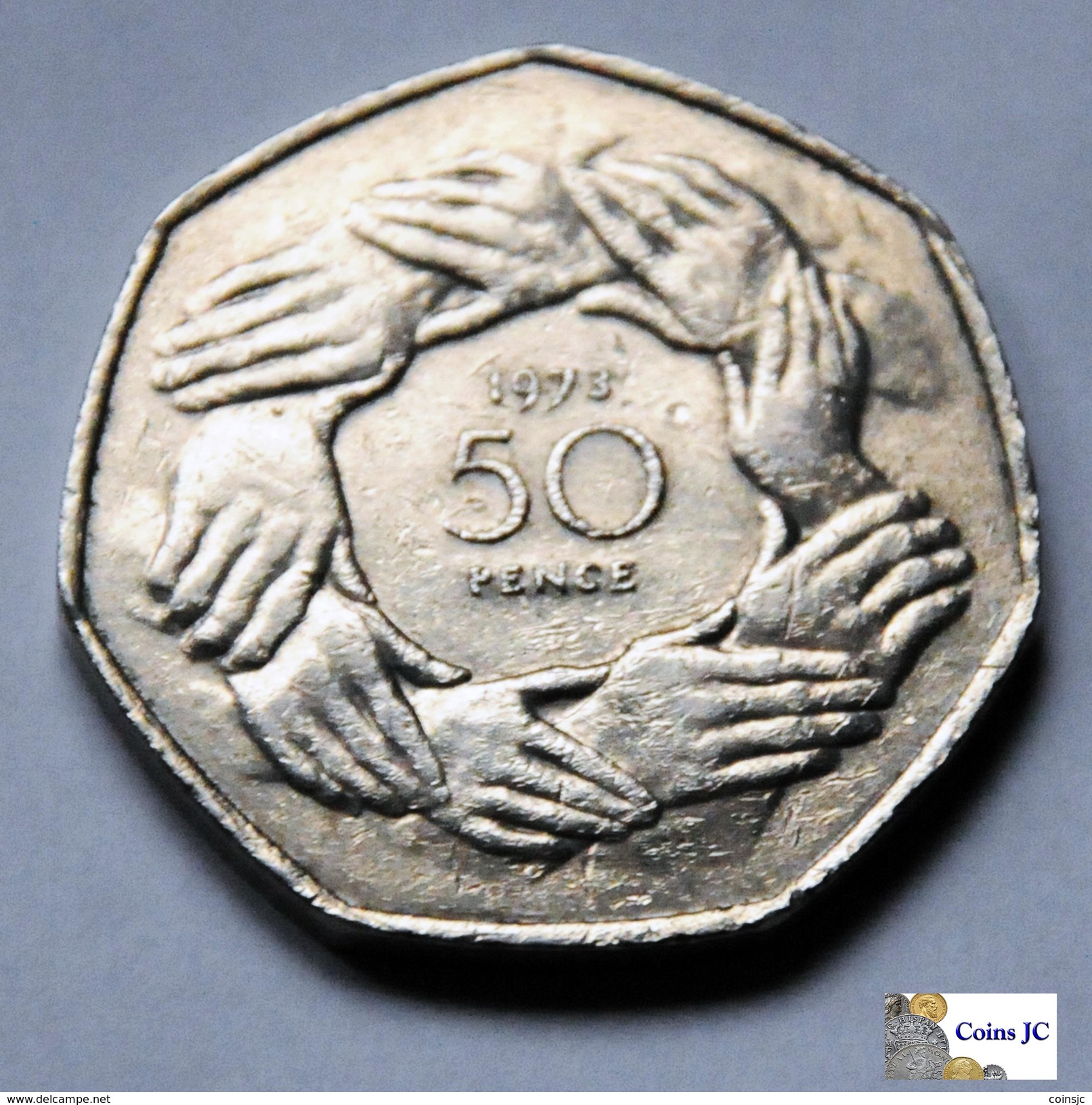 Gran  Bretaña - 50 Pence - 1973 - 50 Pence