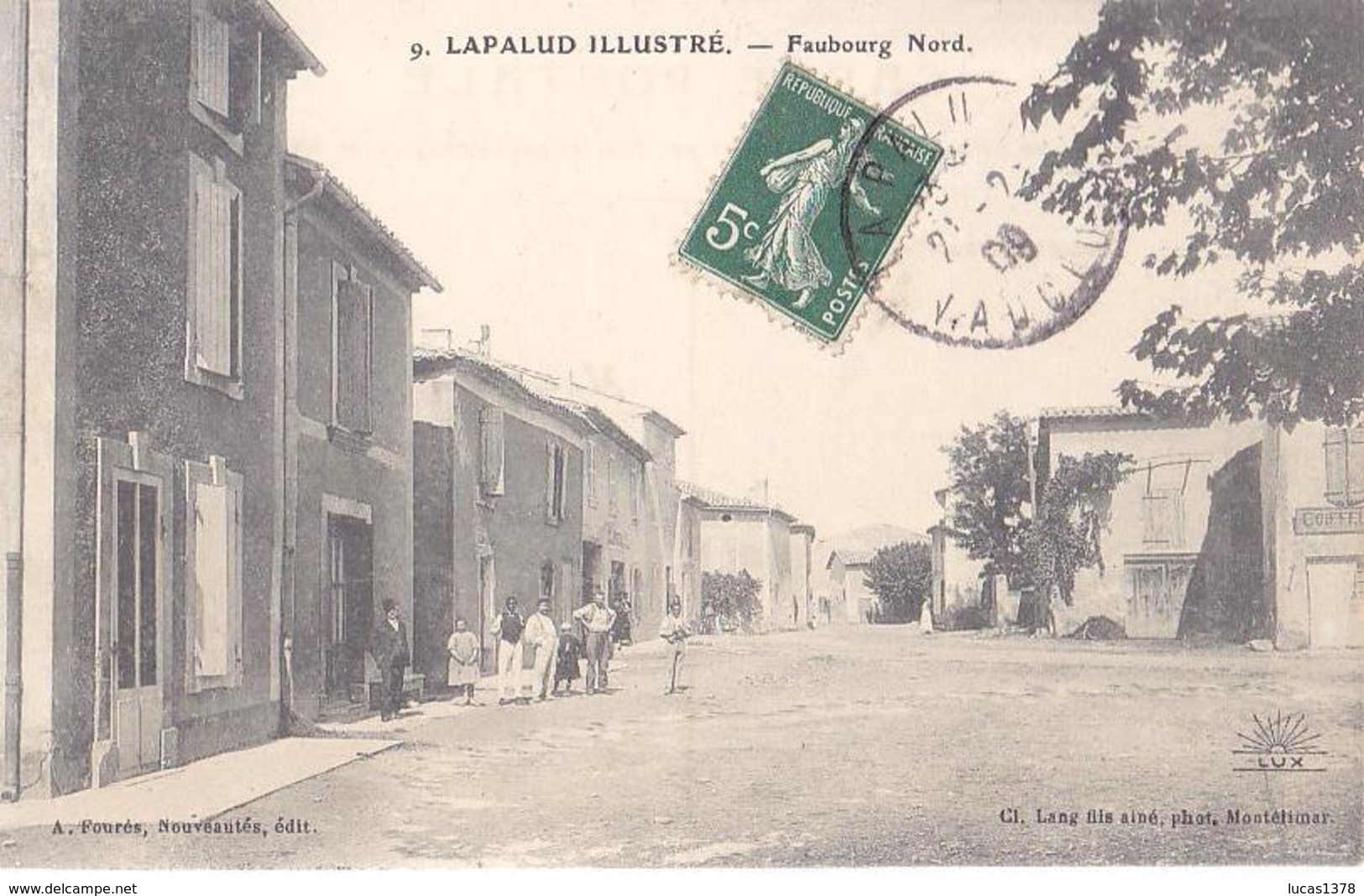 84 / LAPALUD ILLUSTREE / FAUBOURG NORD - Lapalud