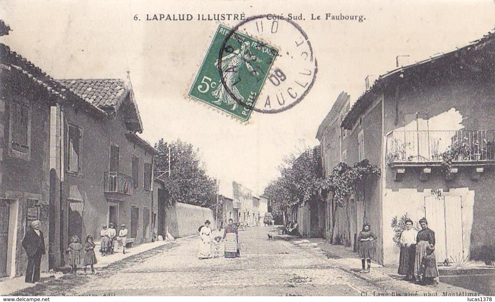 84 / LAPALUD /  COTE SUD /  LE FAUBOURG - Lapalud