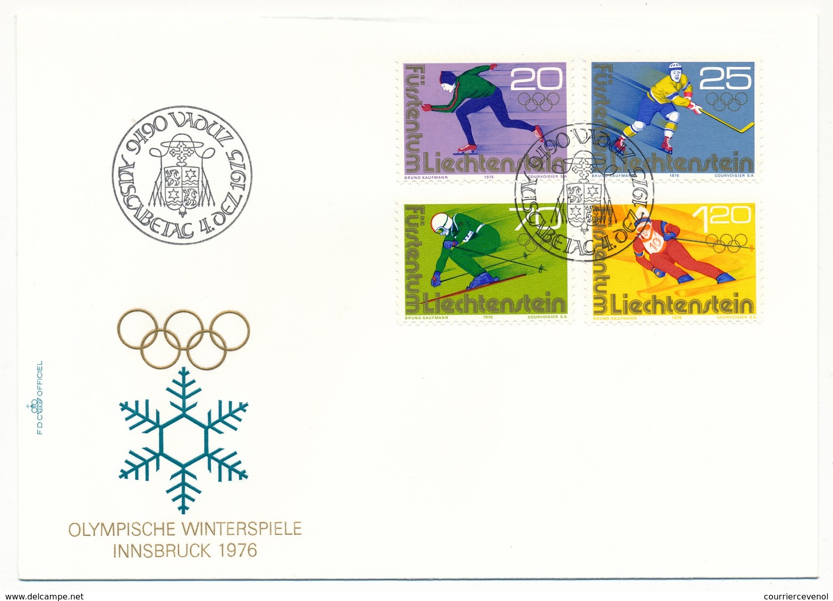 LIECHTENSTEIN - 6 Enveloppes + 6 Cartes Thème Sports (dont Jeux Olympiques) - Andere & Zonder Classificatie