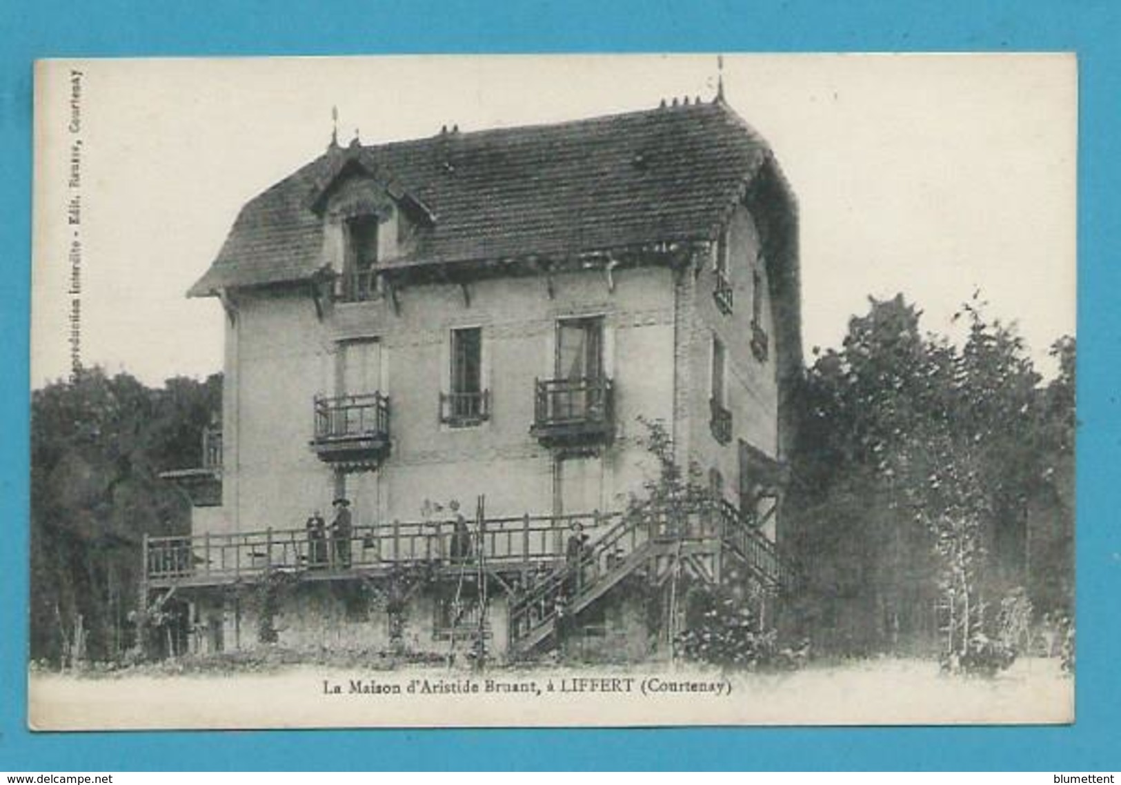 CPA La Maison D'Aristide Bruant à Liffert COURTENAY 45 - Courtenay