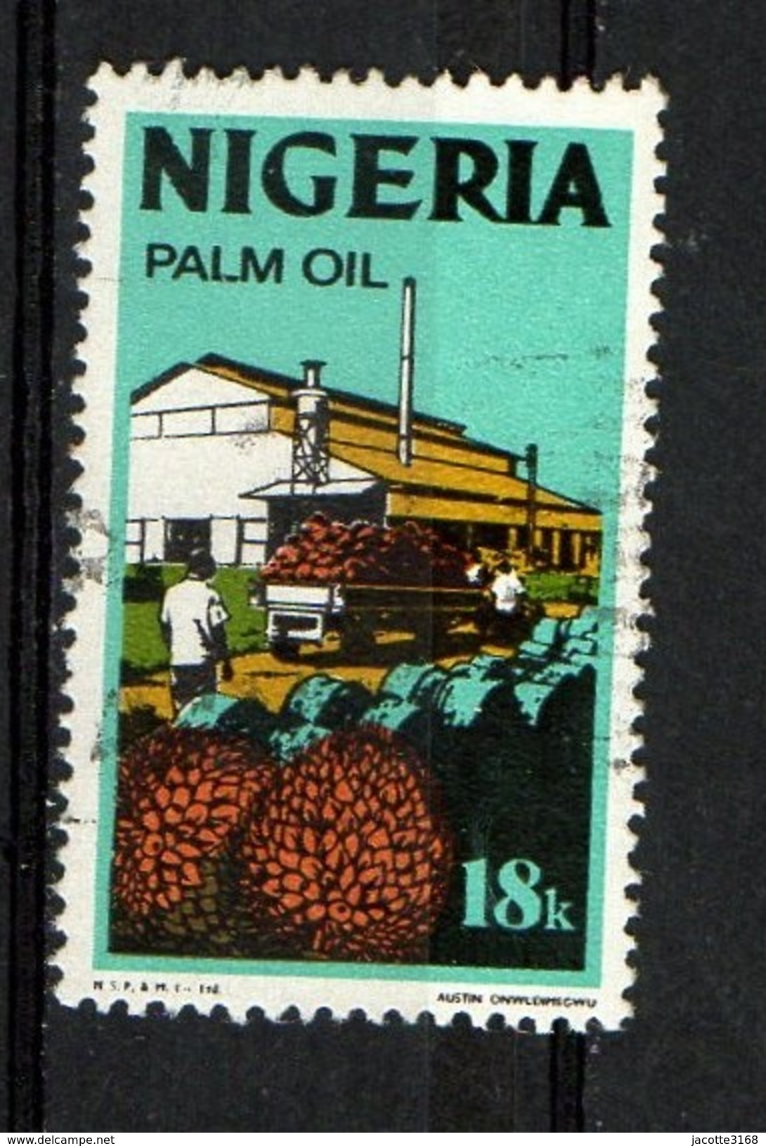 Nigéria  Huile De Palme - Nigeria (1961-...)