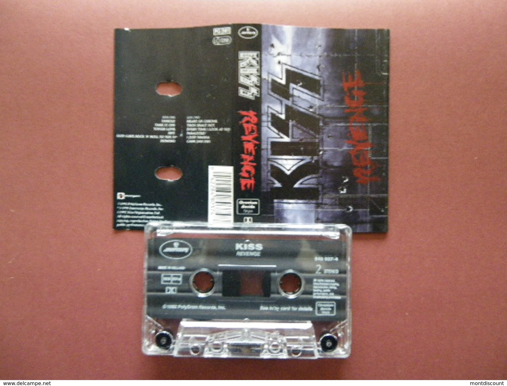 KISS K7 AUDIO VOIR PHOTO...ET LIRE IMPORTANT...  REGARDEZ LES AUTRES (PLUSIEURS) - Audio Tapes