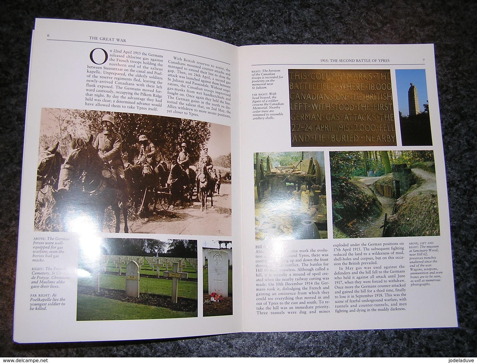 YPRES IN WAR IN PEACE Régionalisme Ieper Belgique World War 1 Wereldoorlog Guerre 14 18 Guide City And Battlefield Maps - Europe