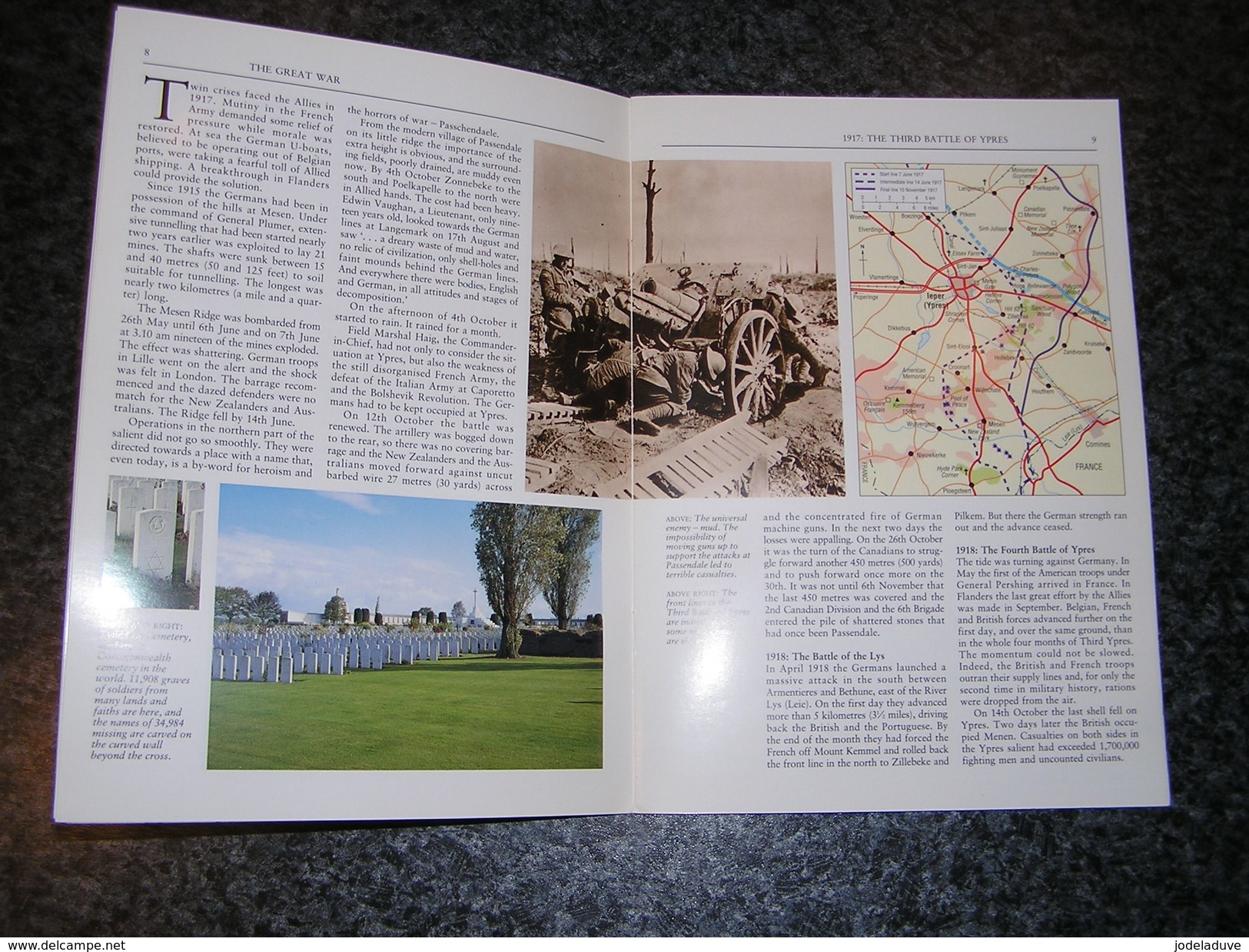 YPRES IN WAR IN PEACE Régionalisme Ieper Belgique World War 1 Wereldoorlog Guerre 14 18 Guide City and Battlefield Maps