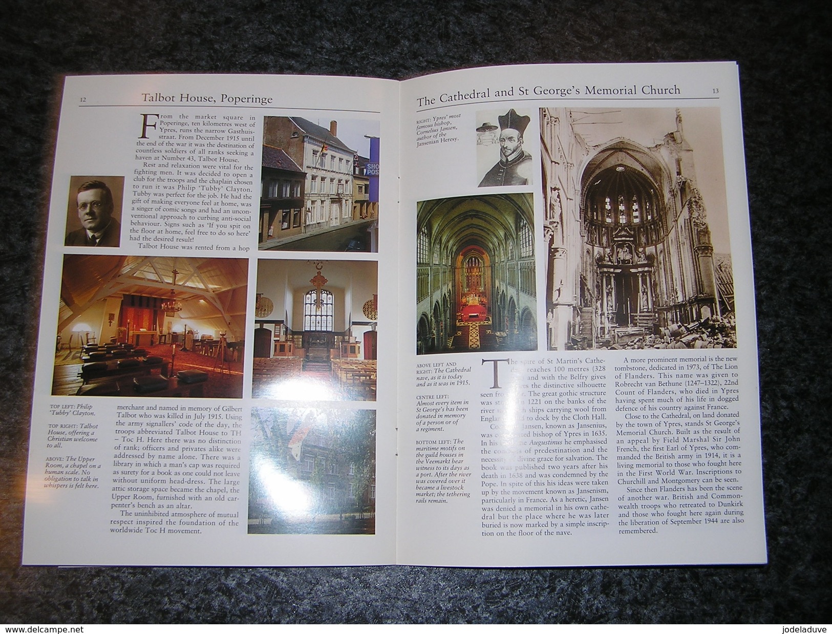 YPRES IN WAR IN PEACE Régionalisme Ieper Belgique World War 1 Wereldoorlog Guerre 14 18 Guide City and Battlefield Maps