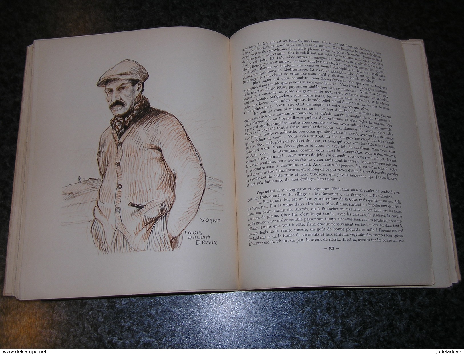 LA BOURGOGNE Types et Coutumes G Roupnel Dessins L W Graux Régionalisme Dijon Cluny Beaune Morvan Vignoble Vendanges Vin