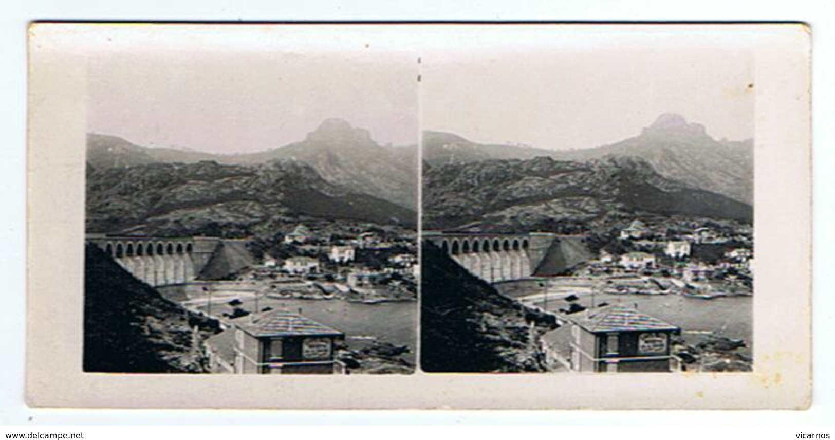 PHOTO STEREOSCOPIQUE 83 ANTHEOR Le Viaduc - Stereo-Photographie