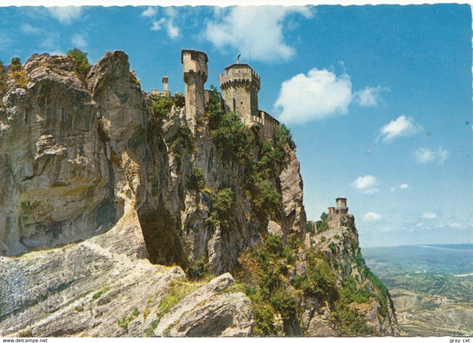 REPUBLICA DI S. MARINO, Prima E Seconda Torre, First And Second Tower, Unused Postcard [19479] - San Marino