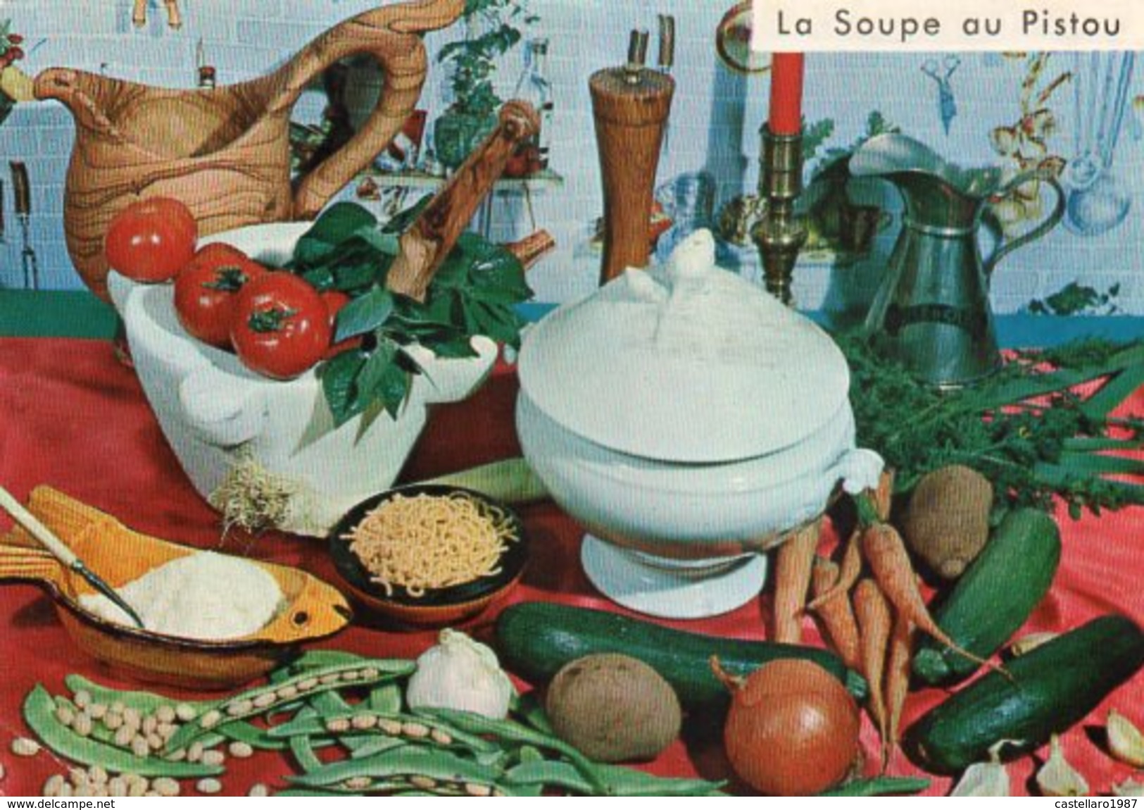 RECETTE: La Soupe Au Pistou  - Recette De Georgette SIMON - Ricette Di Cucina