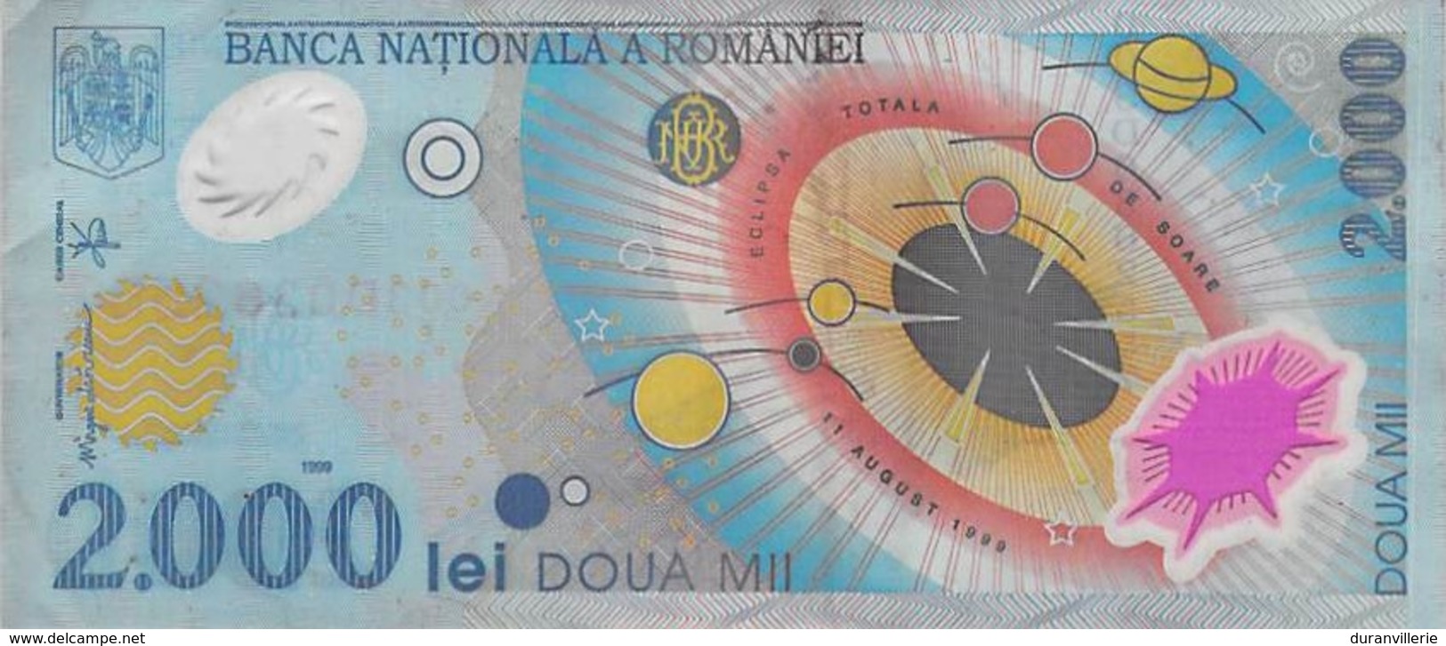 BANQUE NATIONALE DE ROUMANIE 2000 DOUA MIL LEI 1999 - Rumänien
