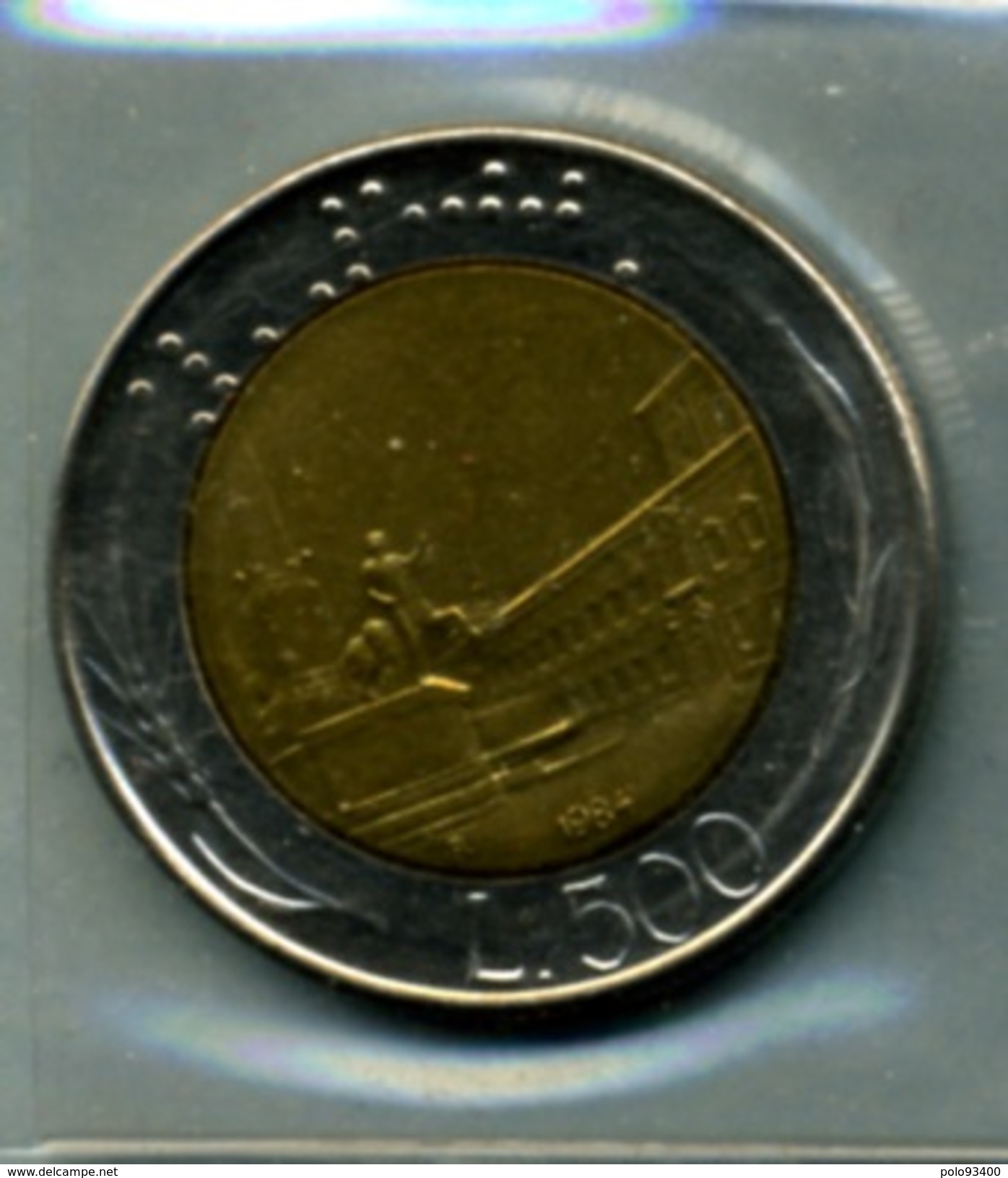 1984   500 LIRES - 500 Liras