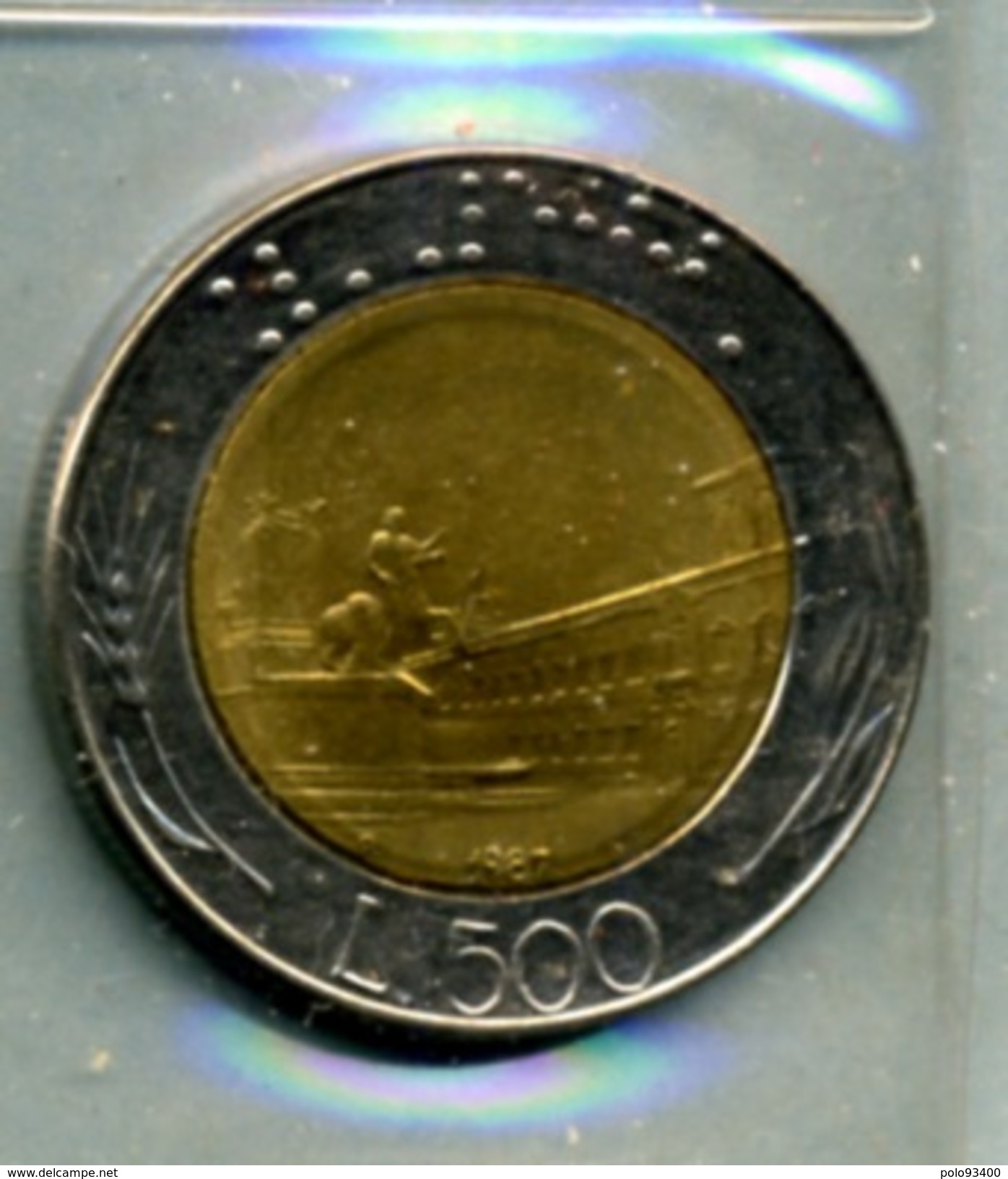 1987   500 LIRES - 500 Liras