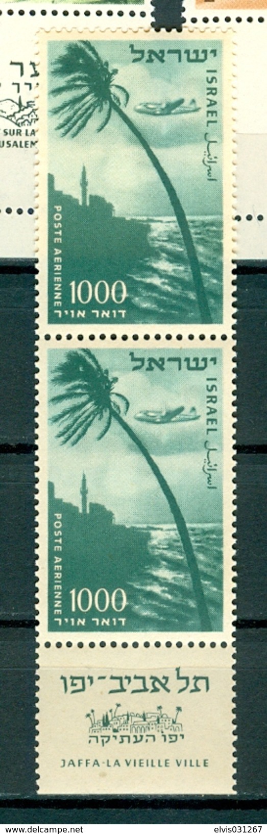 Israel - 1952, Michel/Philex No. : 80-86/138-139, - MNH -  Full Tab - L@@K - Neufs (avec Tabs)