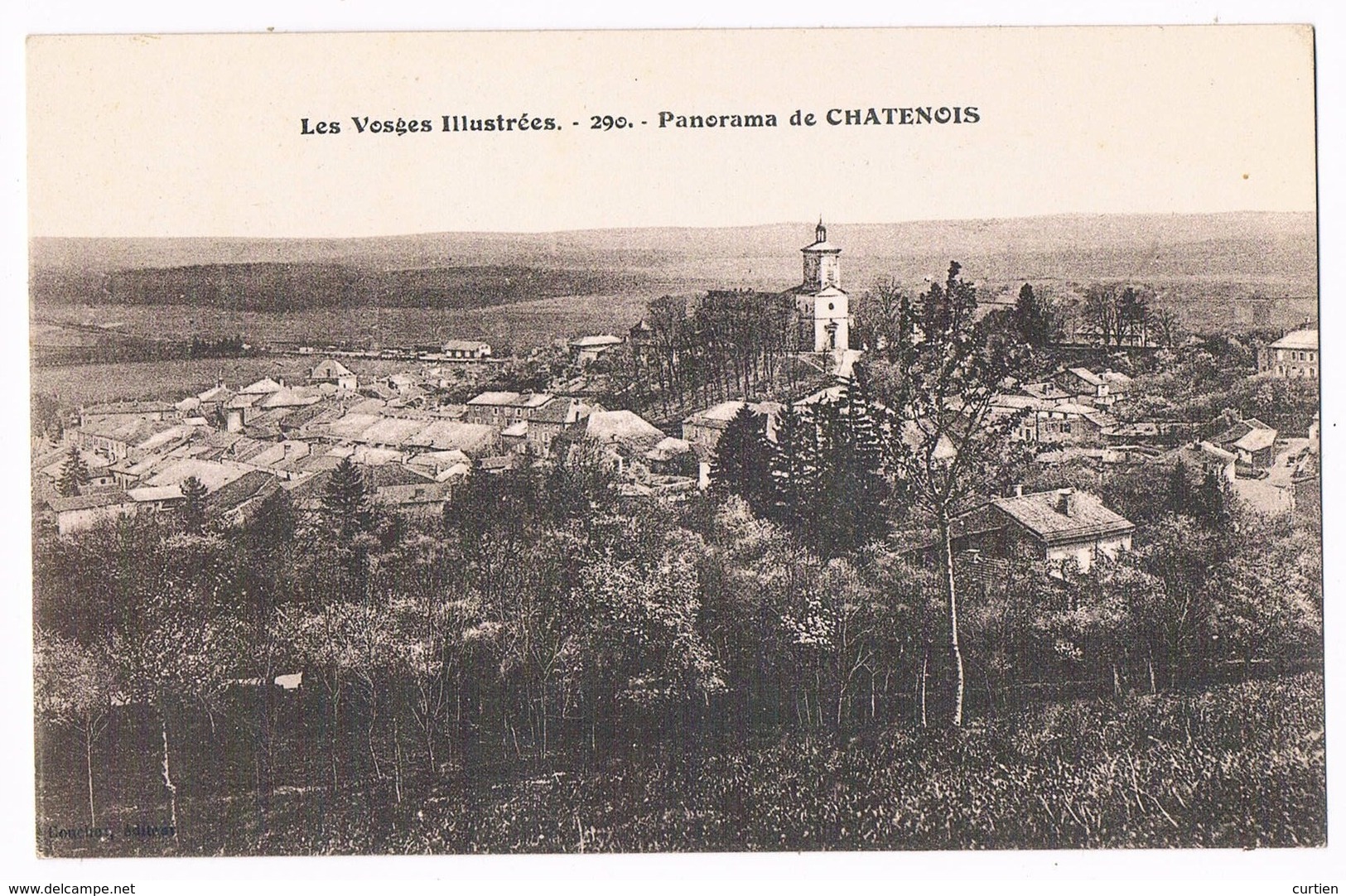 CHATENOIS  88  Vue Panoramique En 1923 - Chatenois