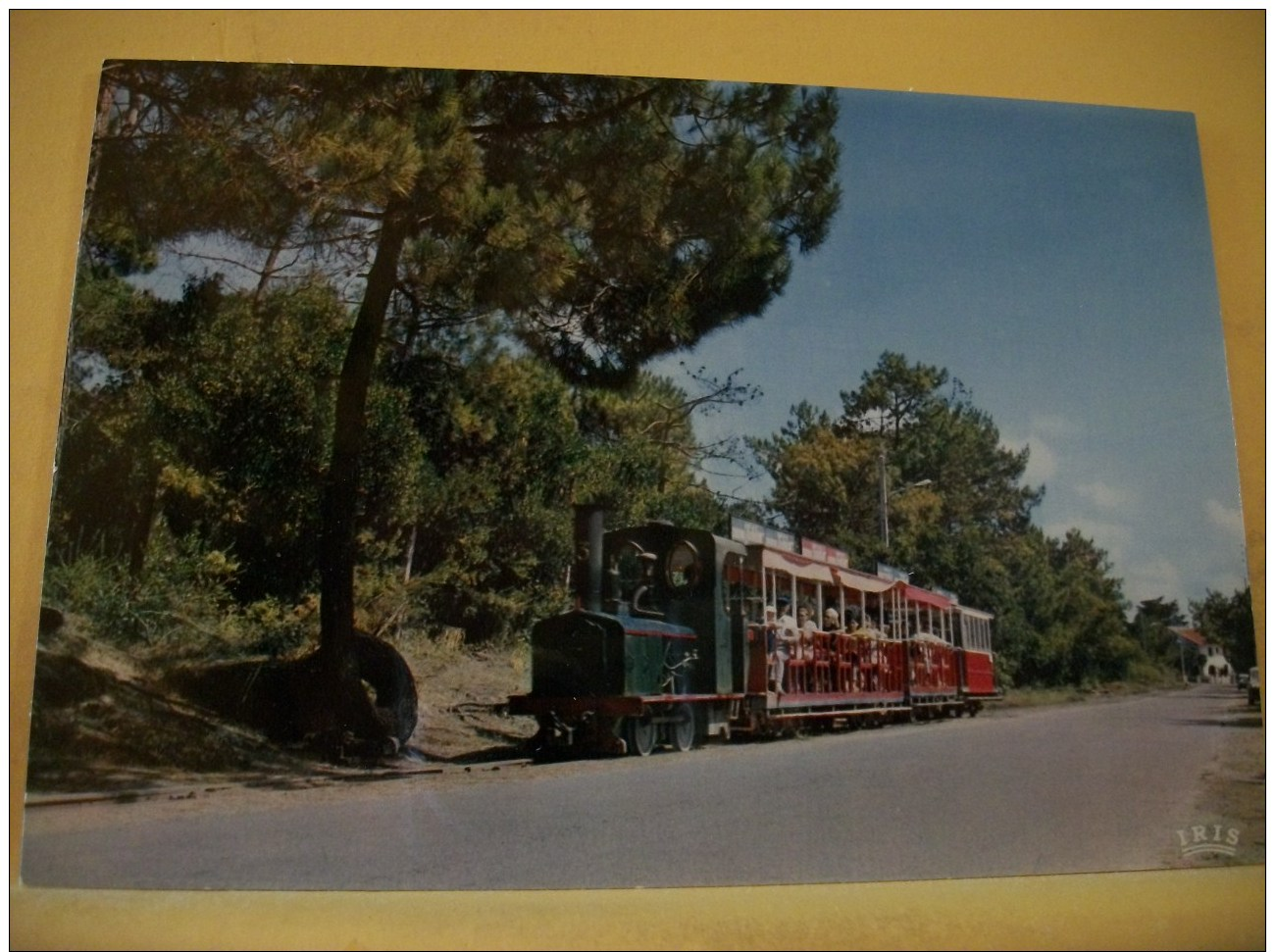 TRAIN 6652 - VUE N° 10/44 - SERIE DE 44 CARTES SUR LE PETIT TRAIN DU CAP-FERRET EN GIRONDE 33 - Treni