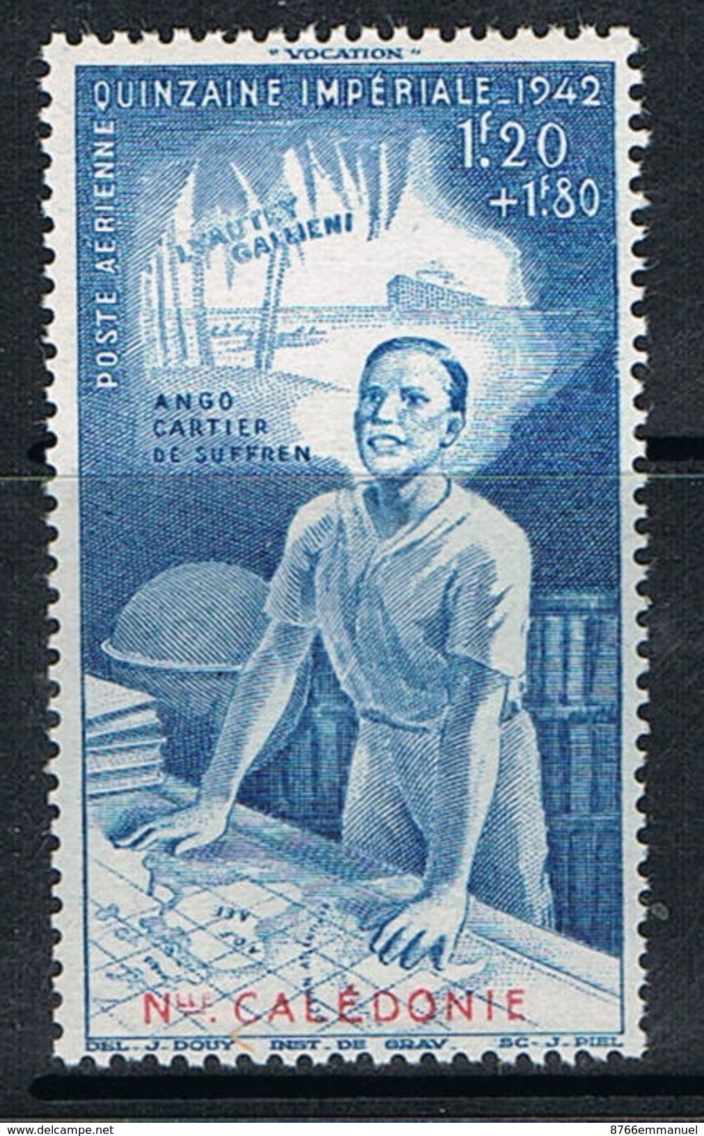 NOUVELLE-CALEDONIE AERIEN N°38 N** - Unused Stamps