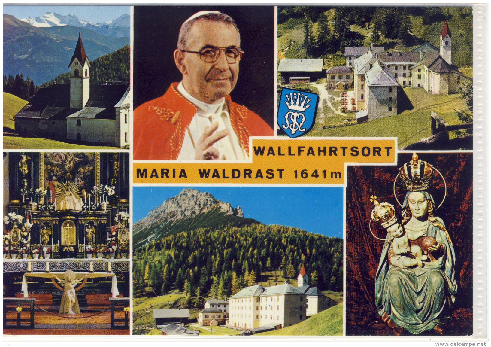 MATREI Am Brenner - MARIA WALDRAST, Wallfahrtsort , Mehrbild AK - Matrei Am Brenner