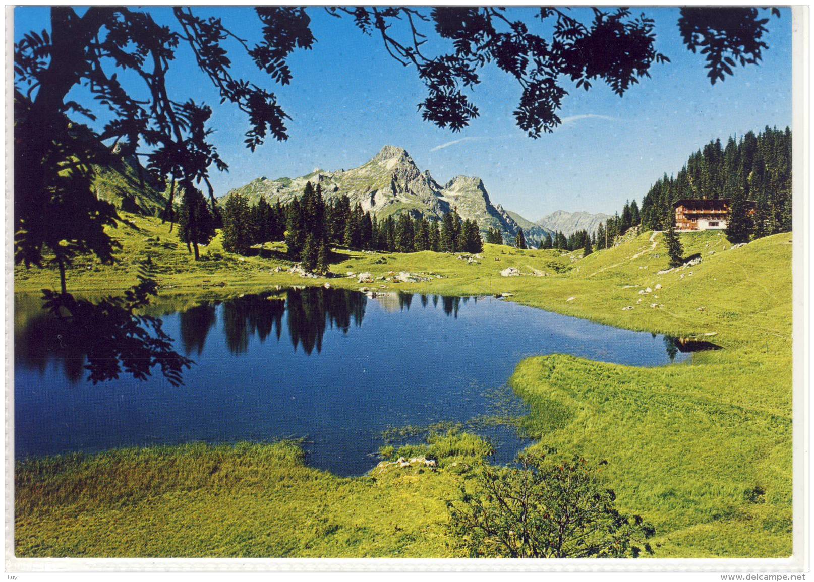 SCHRÖCKEN - Körbersee Mit Hotel KÖRBERSEE Im Bregenzerwald, Hochkünzelspitze - Sonstige & Ohne Zuordnung