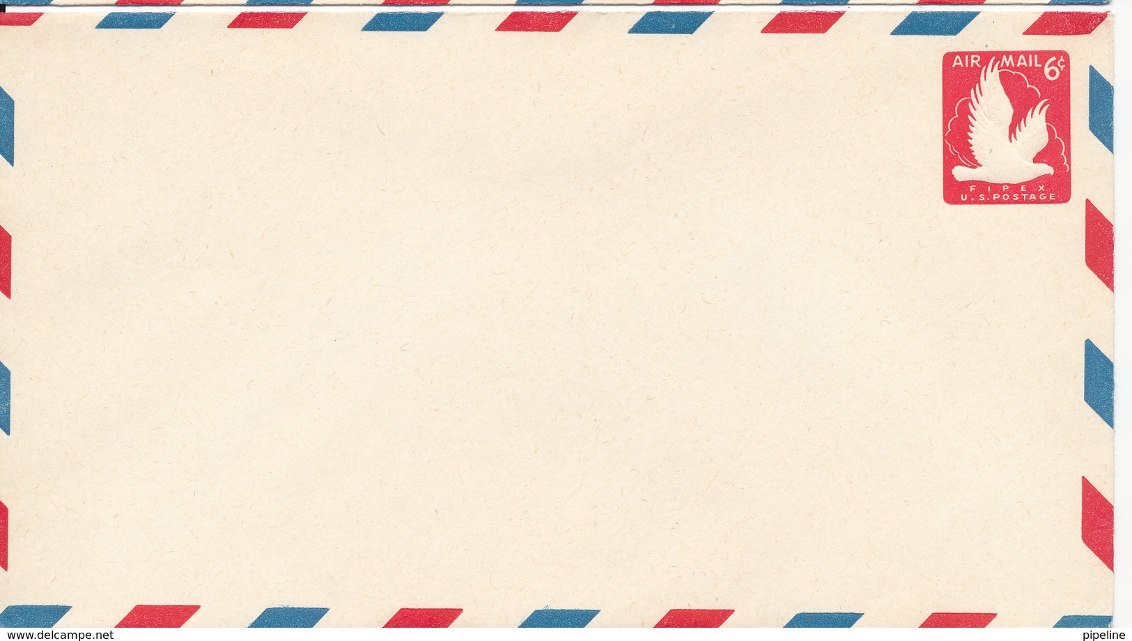 USA Postal Stationery Air Mail Cover In Mint Condition FIPEX 6c - 1941-60