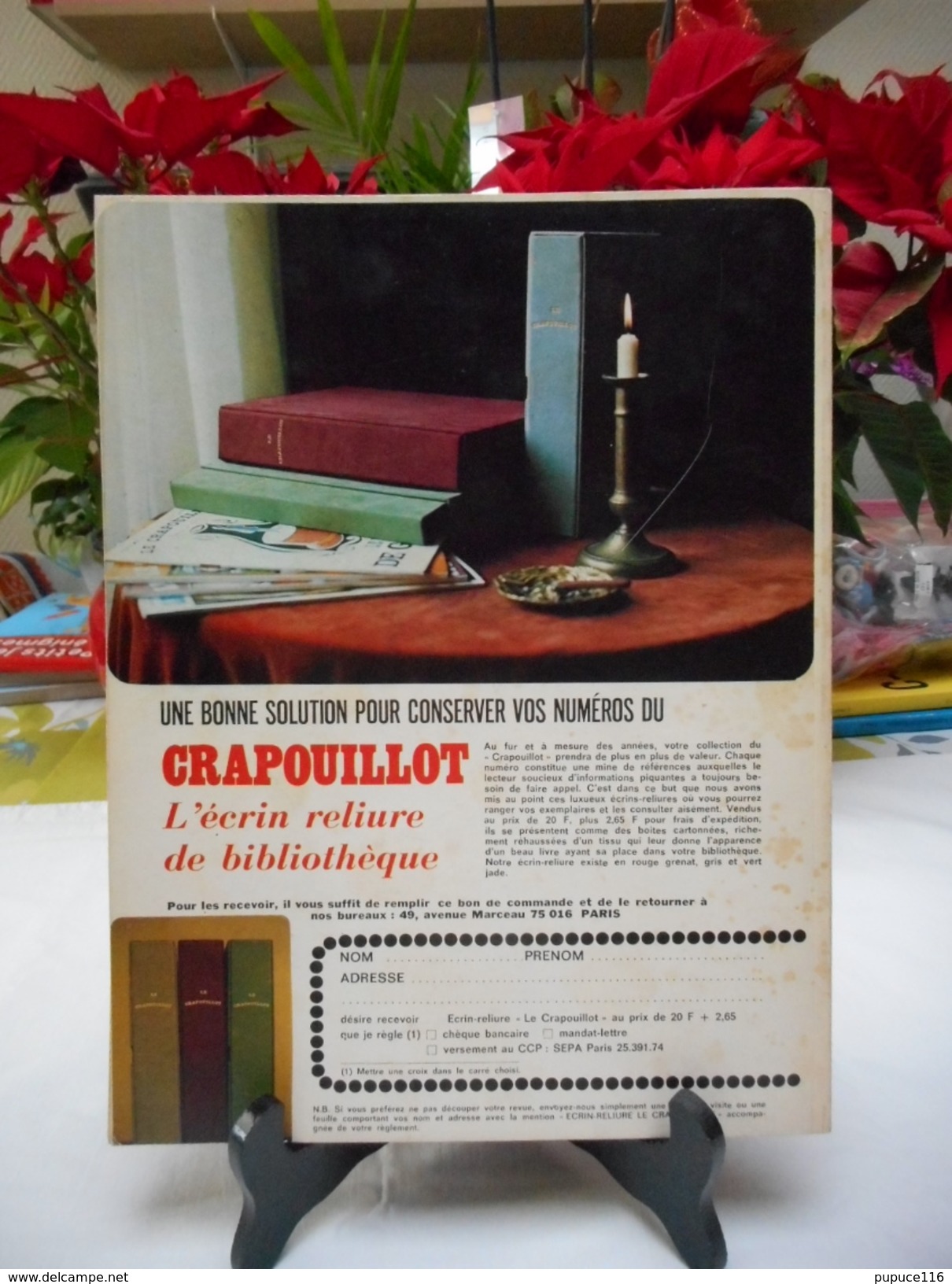 Revue " Le crapouillot " Juillet 1974