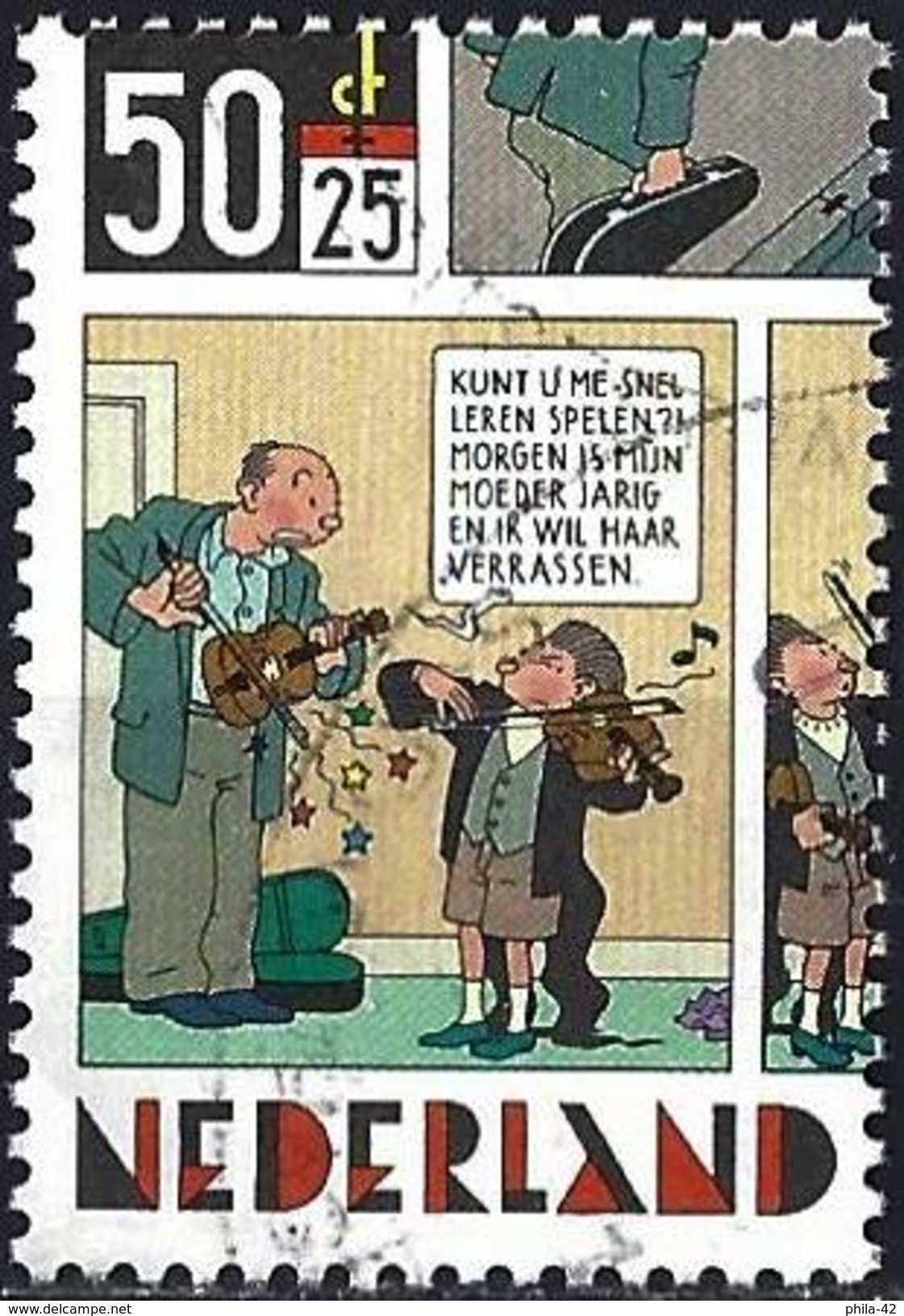 Netherlands 1984 - The Child And The Cartoon ( Mi 1259 - YT 1229 ) - Bandes Dessinées