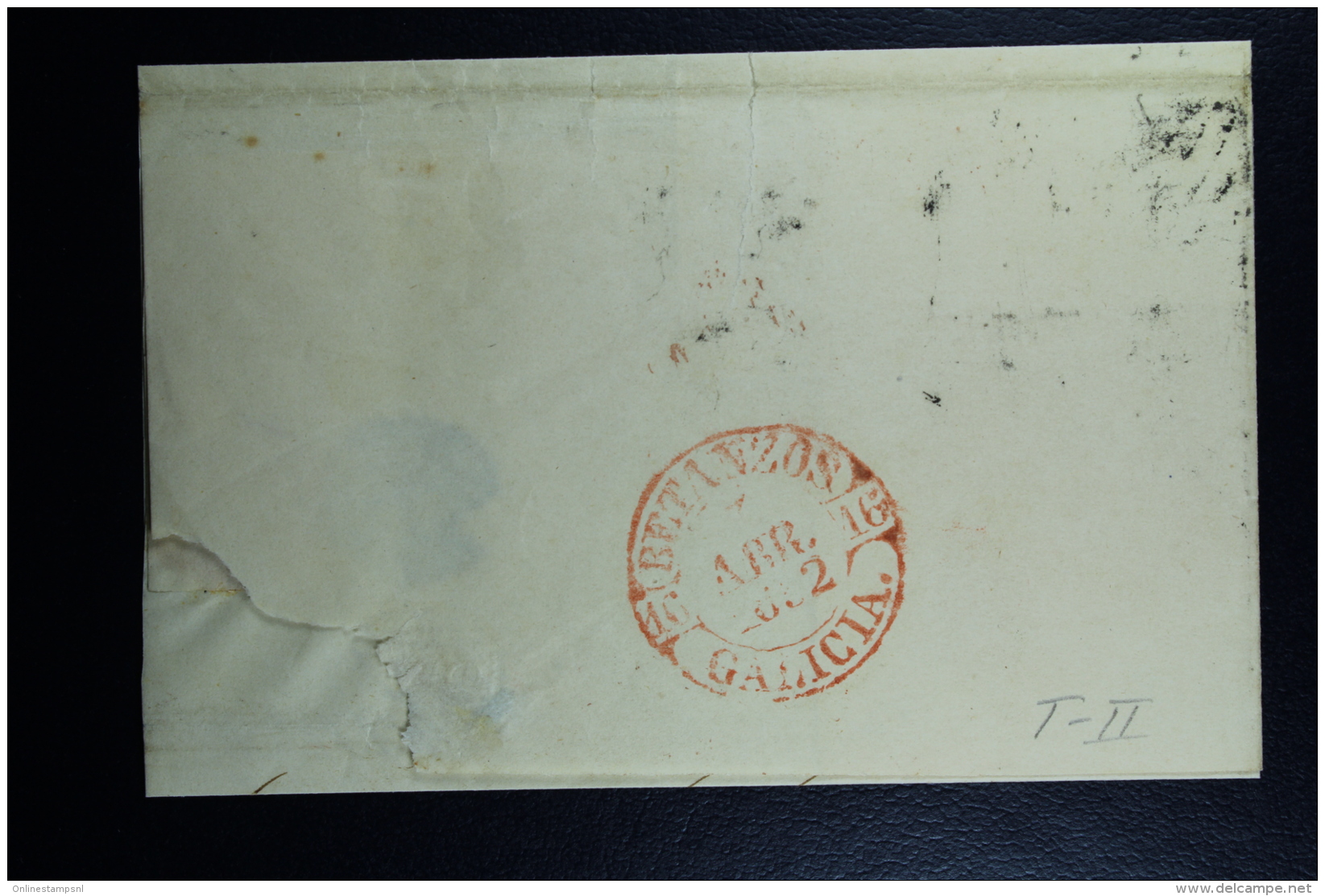 Spain: Cover Vigo A Bilbao Ed. 12 Mi Nr 12 , 1852 - Storia Postale