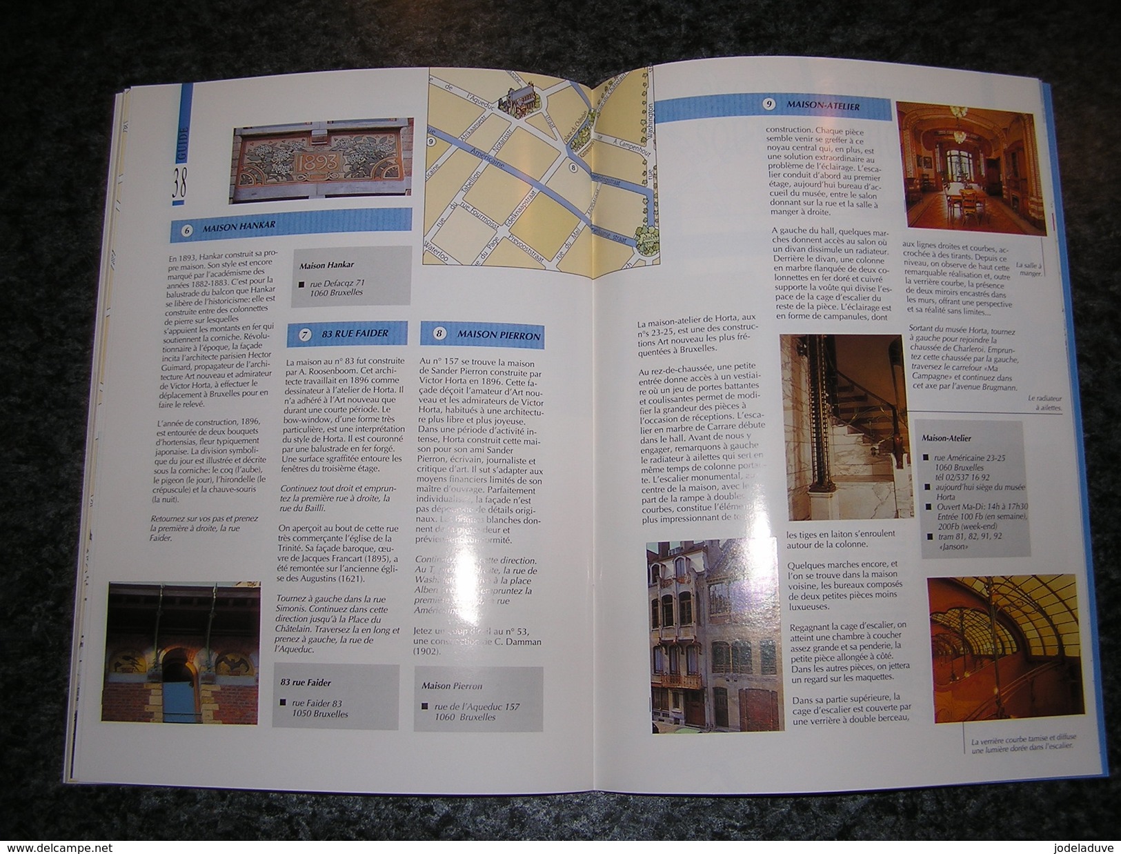 L' ART NOUVEAU A BRUXELLES  Victor Horta Parcours Artis Historia Régionalisme Belgique Architecture Art Déco Meuble