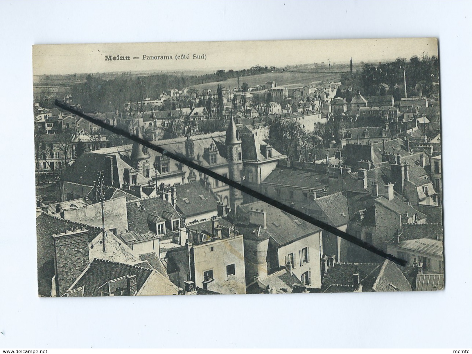 CPA - Melun  - Panorama (Côté Sud) - Melun