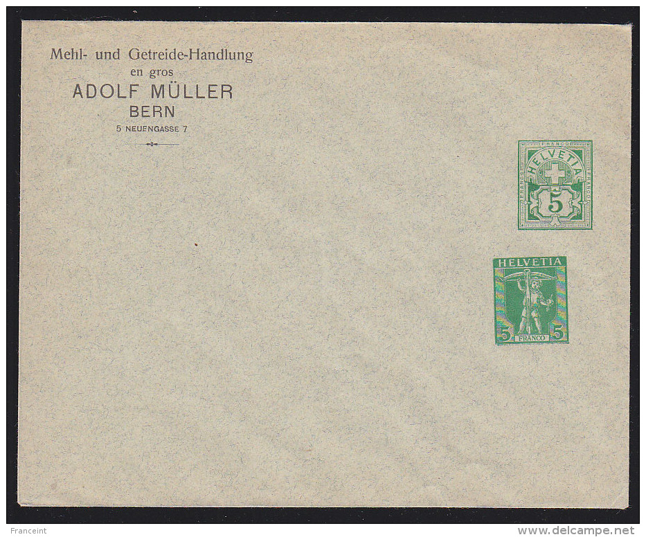 Switzerland 1900s Postal Stationery 2 Different Imprints. - Entiers Postaux