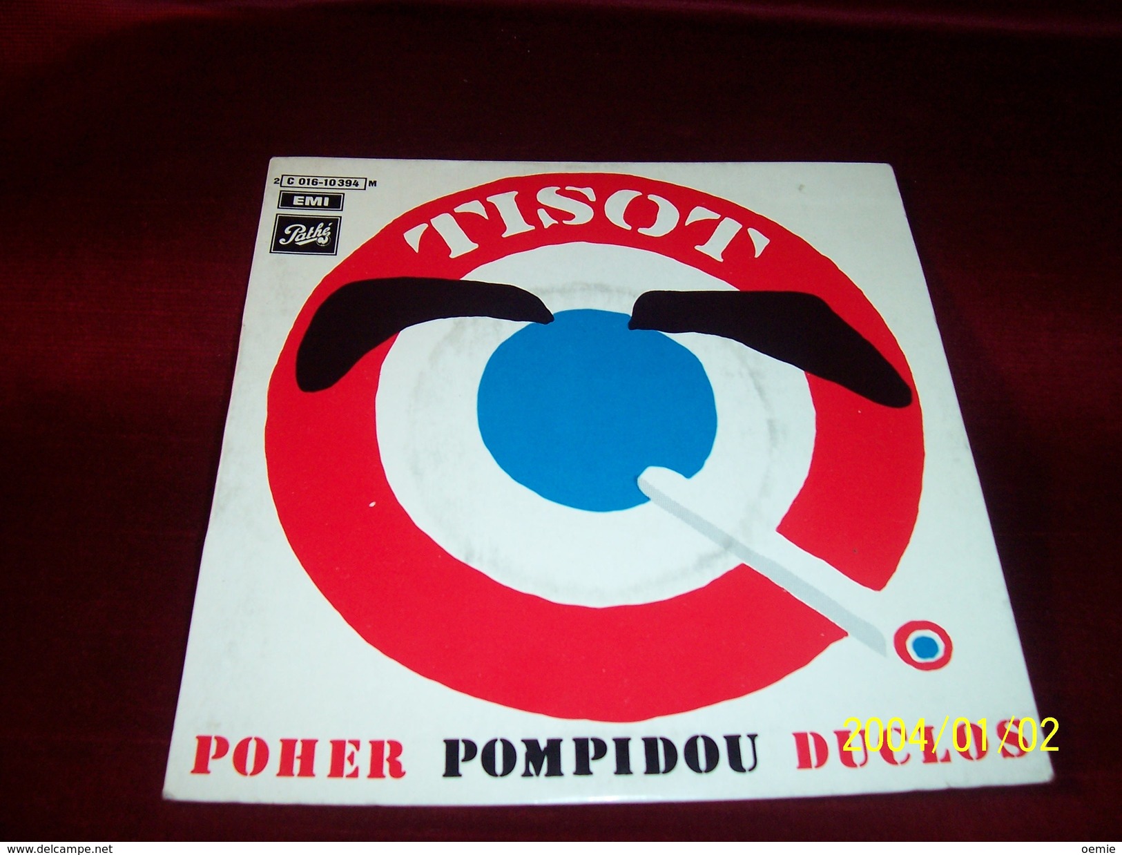 HENRI TISOT  °  POHER POMPIDOU DUCLOS - Humour, Cabaret