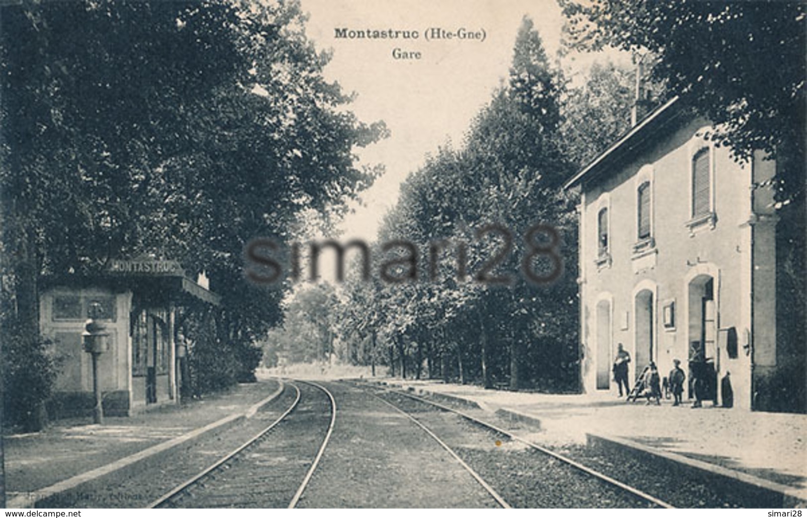 MONTASTRUC - GARE (CHEMIN DE FER) - Montastruc-la-Conseillère