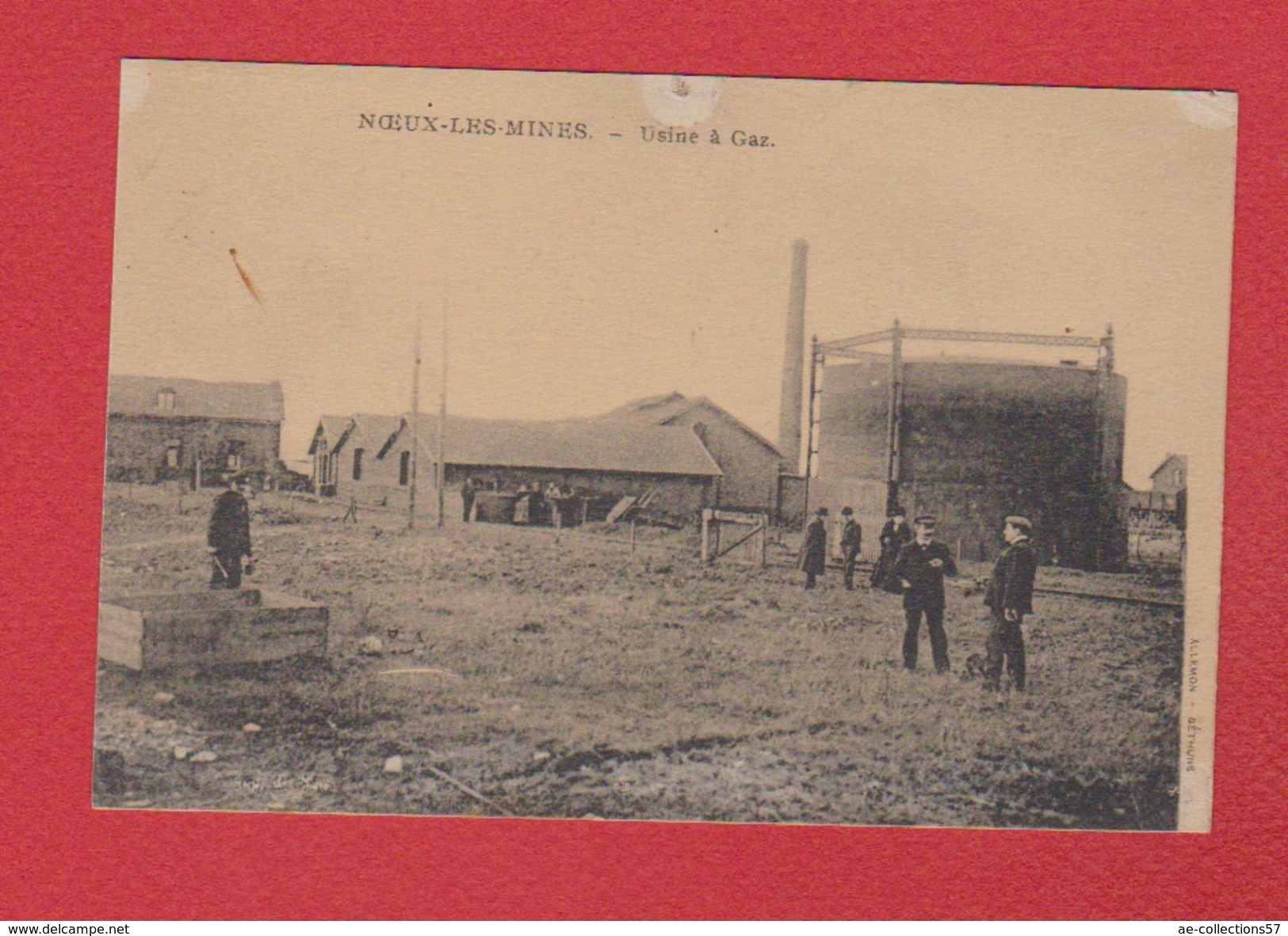 Noeux Les Mines  --  Usine à Gaz  --  Réparée - Noeux Les Mines