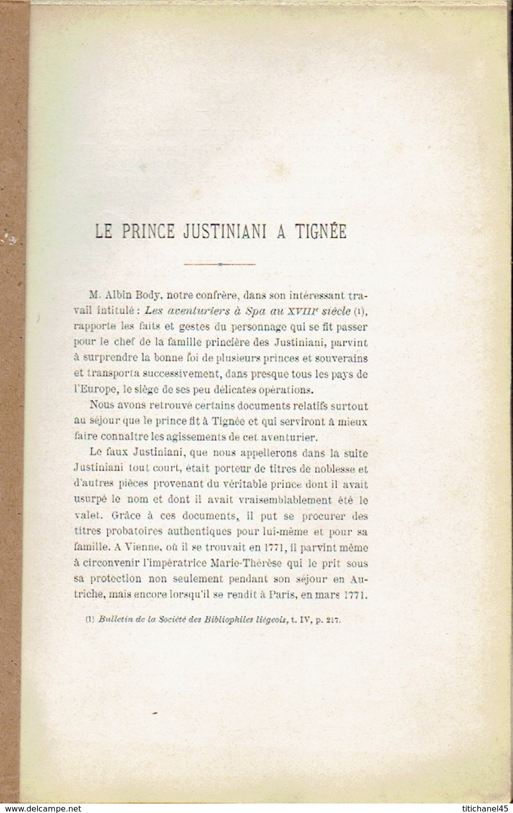 Bulletin de la Société des Bibliophiles Liegeois 5 fascicules 1892-1895 Le Martyre de Saint Lambert & les Sceaux...