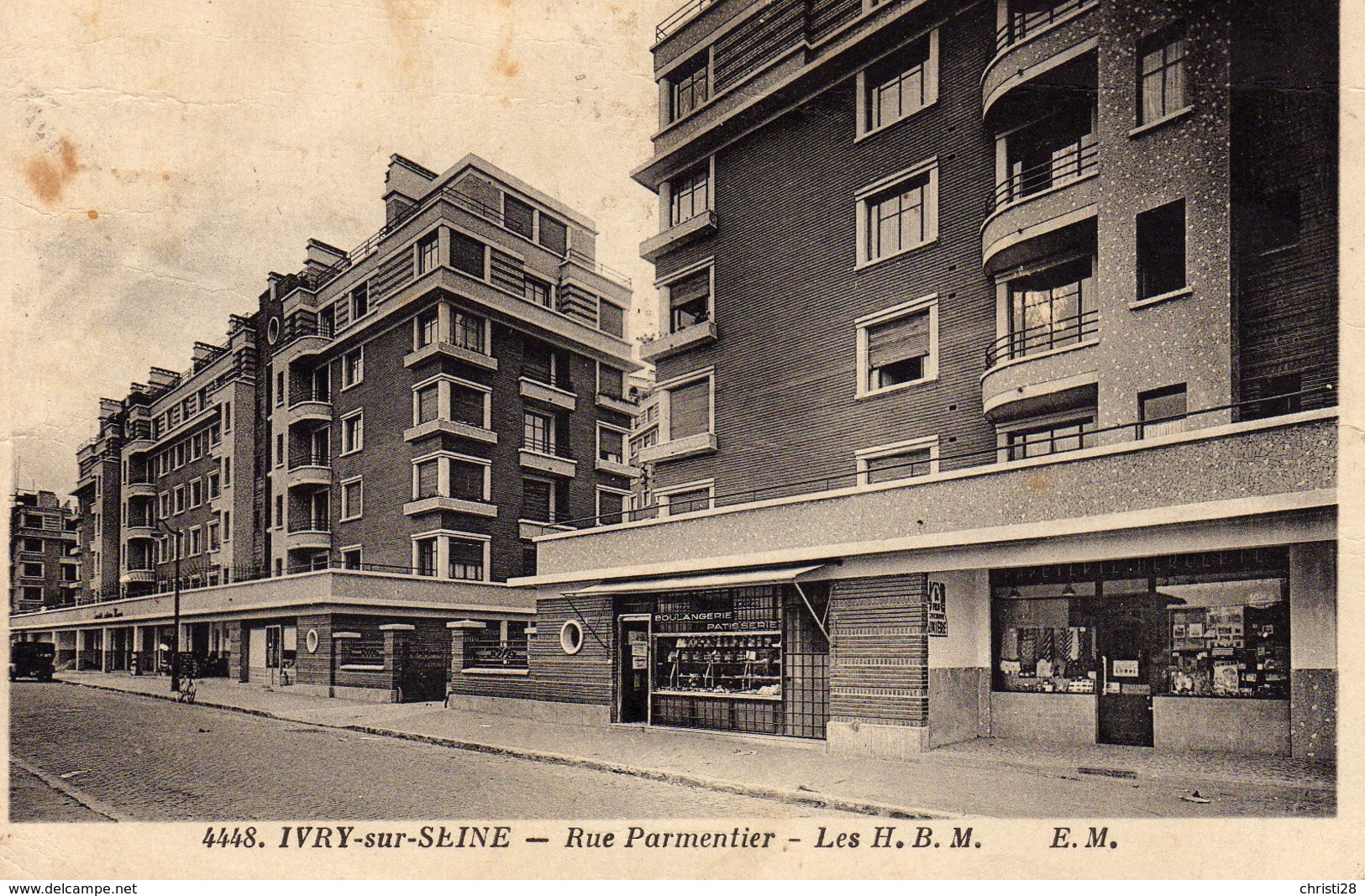 DPT 94 IVRY-SUR-SEINE Rue Parmentier Les HLM - Ivry Sur Seine