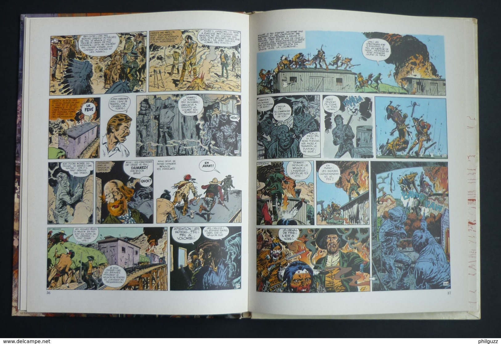 BANDE DESSINEE LIEUTENANT BLUEBERRY L'HOMME AUX POING D'ACIER EO GIRAUD GIR MOEBIUS