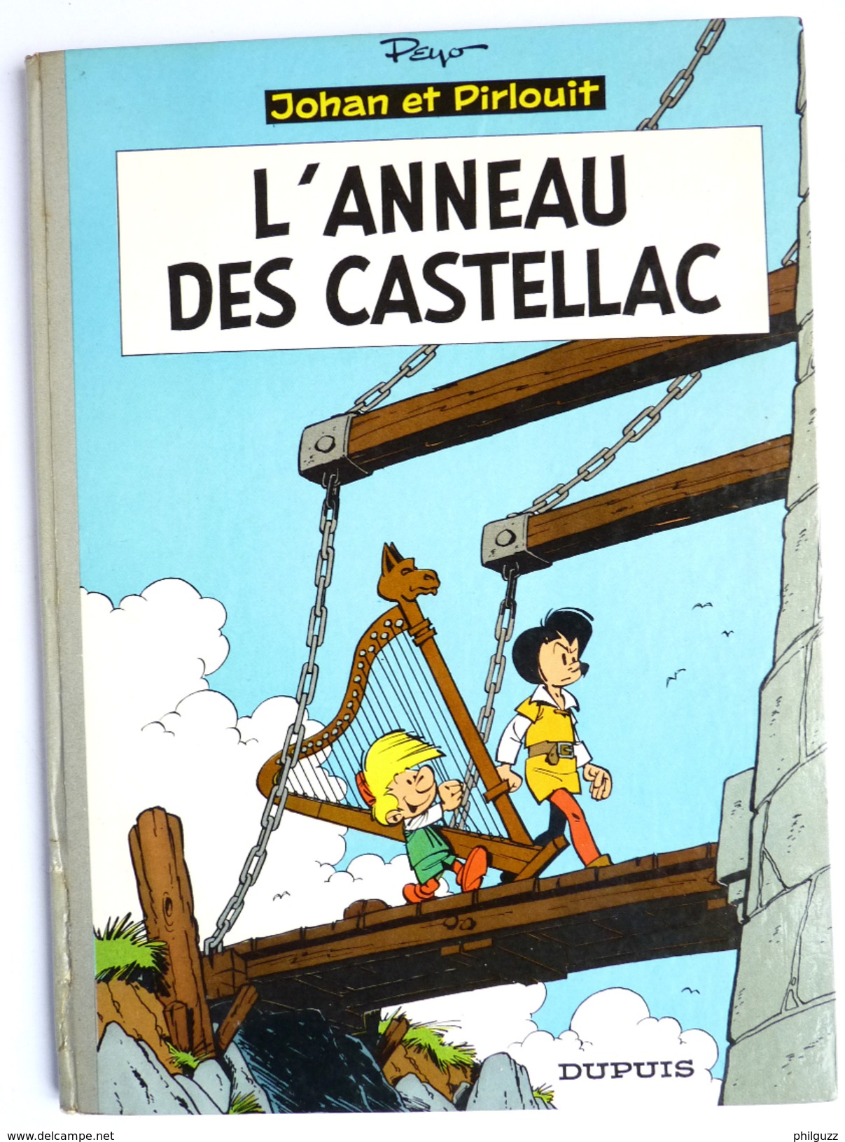 BANDE DESSINEE JOHAN & PIRLOUIT -  01/1965 - ABE+ - PEYO - L'ANNEAU DES CASTELLAC - T 11 - Johan Et Pirlouit