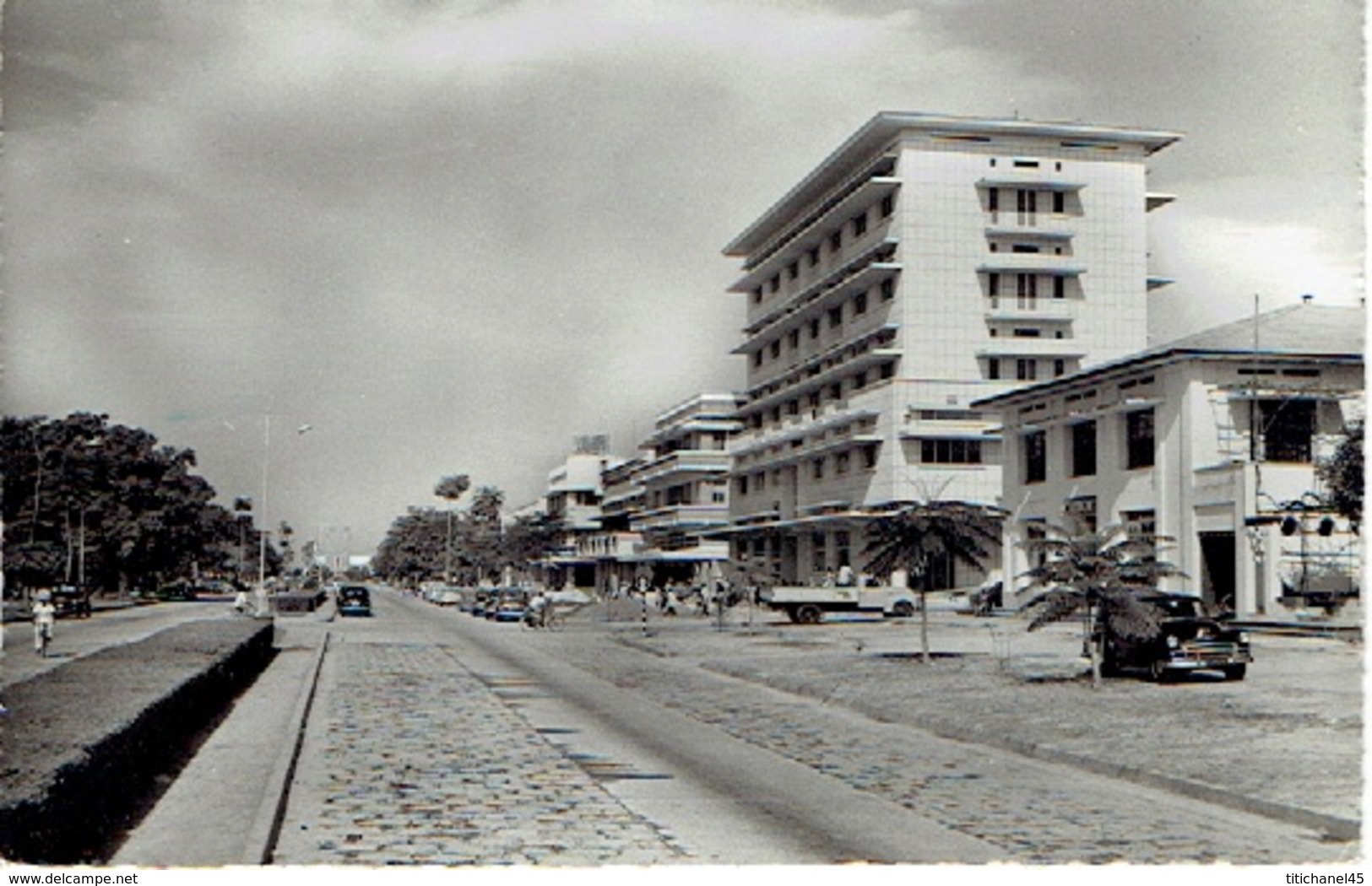 LEOPOLDVILLE - Avenue Albert Ier - Véritable Photo - Kinshasa - Leopoldville