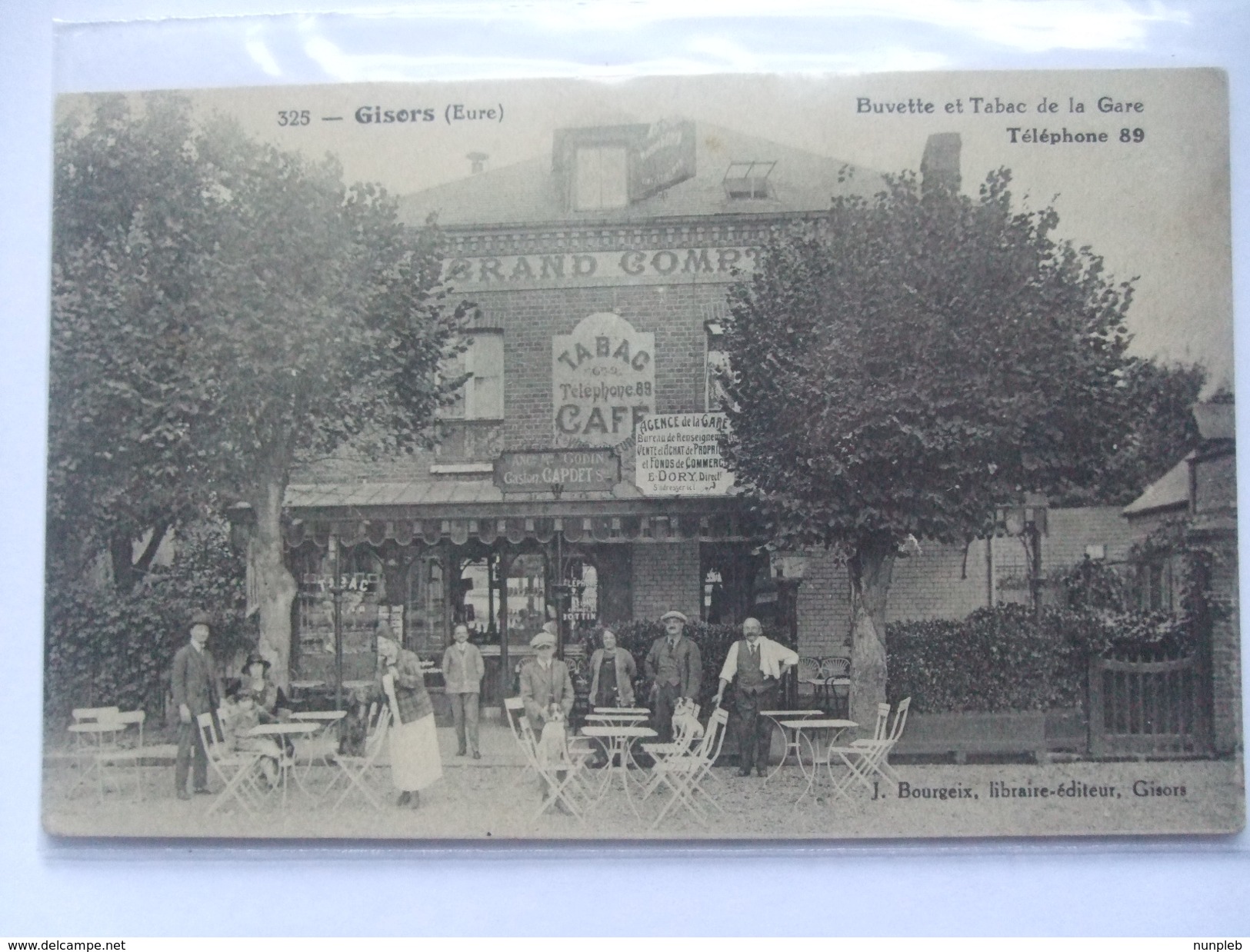 FRANCE - Gisors - Buvette Et Tabac De La Gare - Gisors