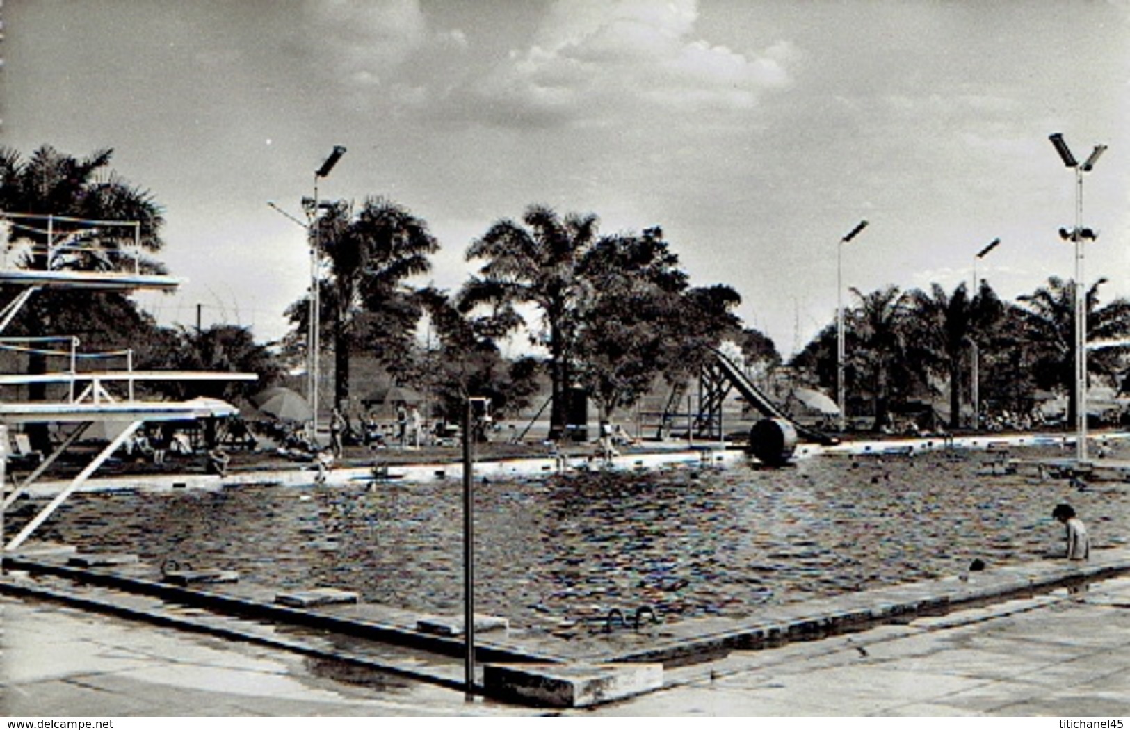 LEOPOLDVILLE - "La Funa" (piscine)  - Photo Véritable - Kinshasa - Leopoldville