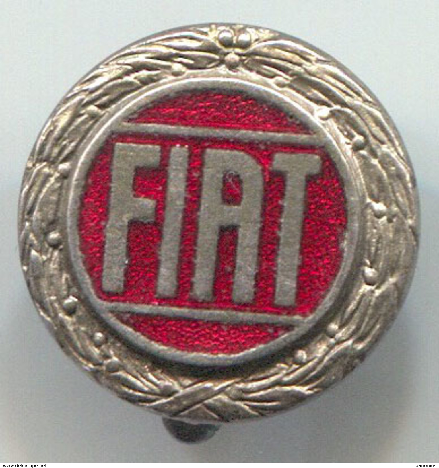 FIAT - Car, Auto, Automotive, Enamel, Vintage Pin, Badge, Abzeichen - Fiat