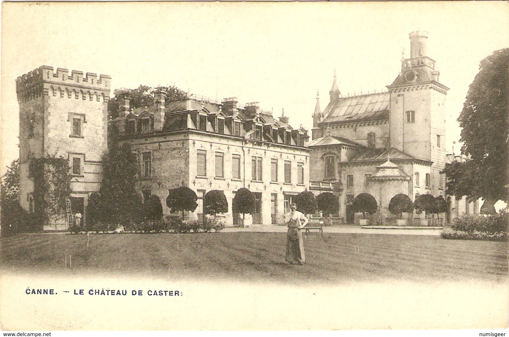 CANNE   ---   Le Château De Caster - Riemst