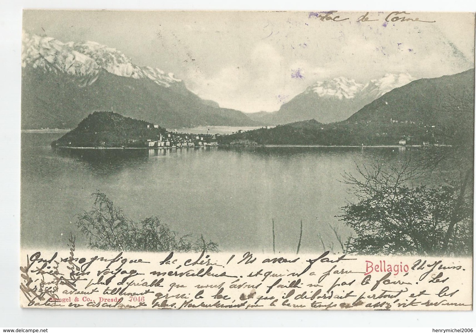 Italie - Italia - Italy - Lombardia - Como - Bellagio Cachet Hotel Florence 1901 - Como