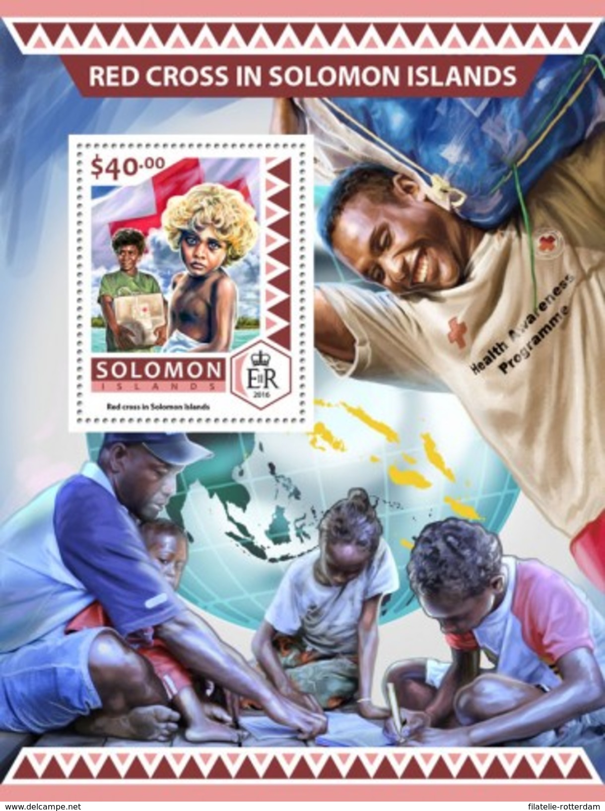 Solomoneilanden / Solomon Islands - Postfris / MNH - Sheet Rode Kruis 2016 - Solomoneilanden (1978-...)