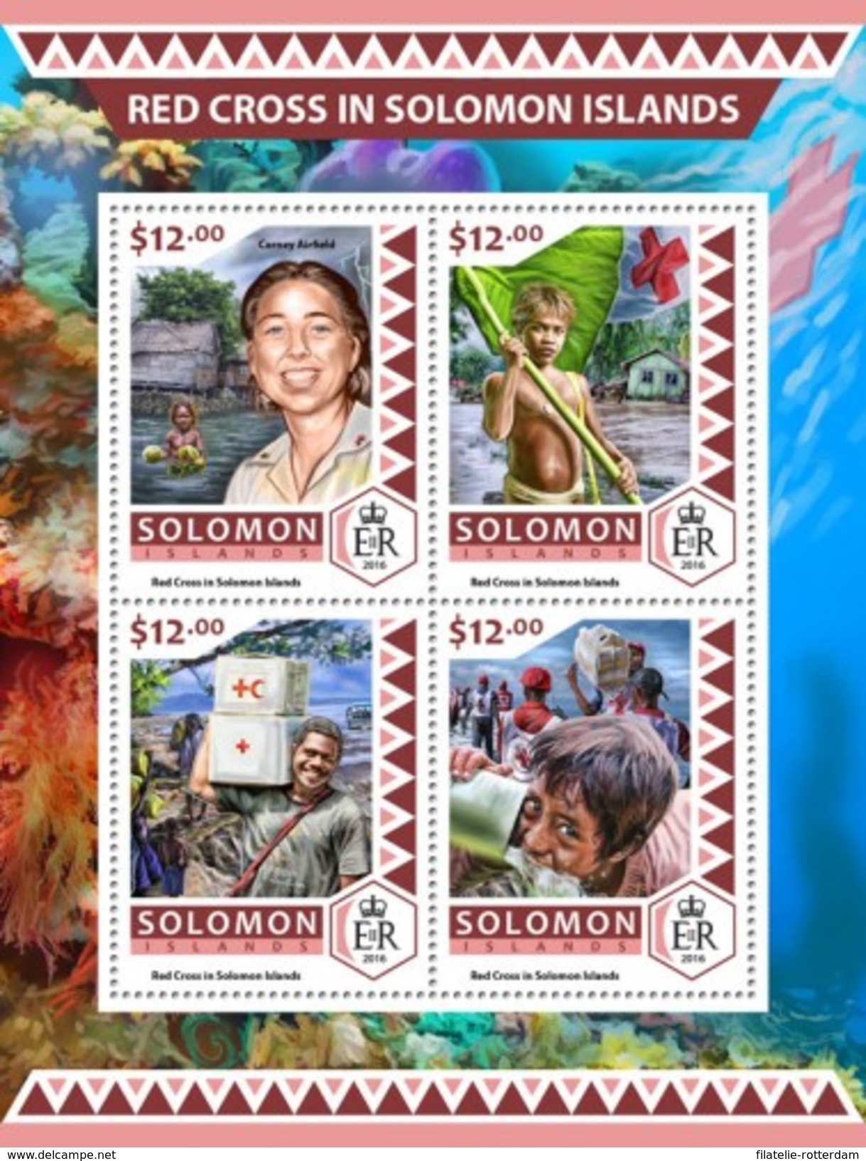 Solomoneilanden / Solomon Islands - Postfris / MNH - Sheet Rode Kruis 2016 - Solomoneilanden (1978-...)