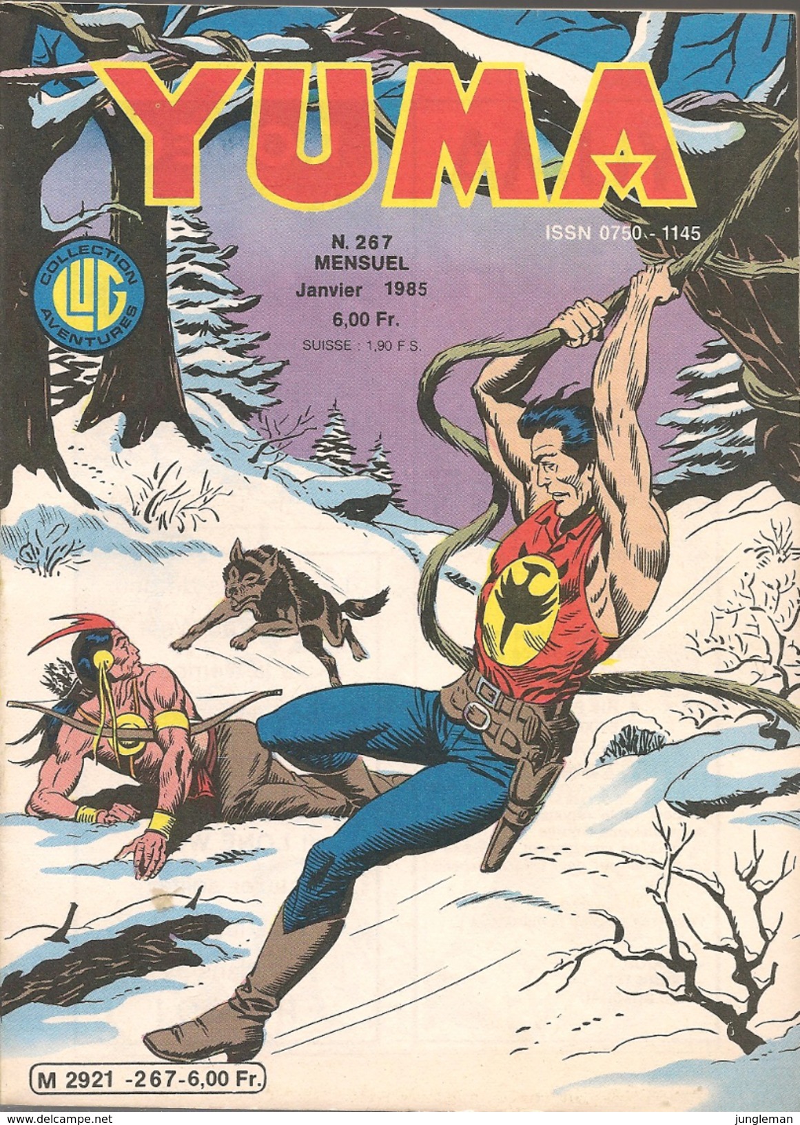 Yuma N° 267 - Editions LUG à Lyon - Janvier 1985 - Avec Zagor Et El Soledad - TBE - Yuma